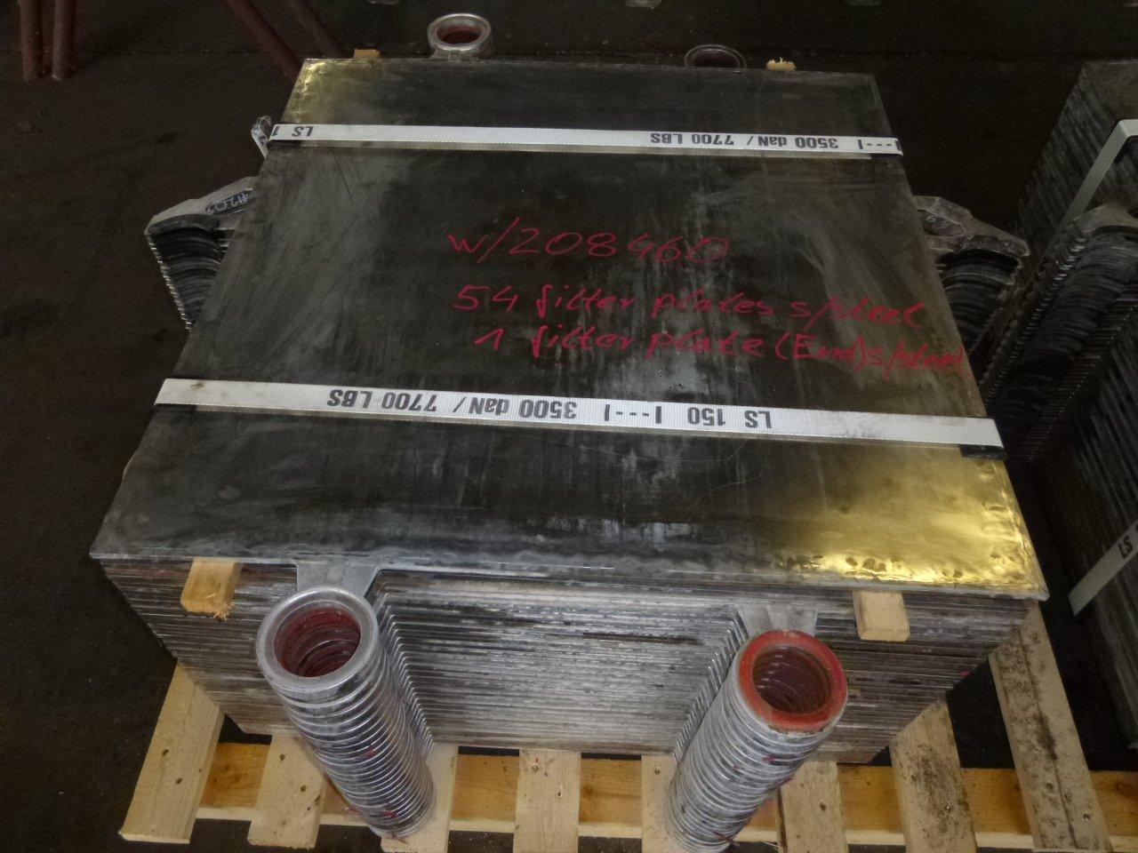 Stainless Steel Austenitic Schenk F1 - 1000/85 Press Filter - IPP# 208460