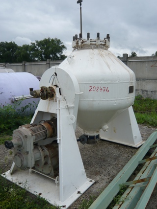 Glasslined Dryer-Twin Shell & Double Cone