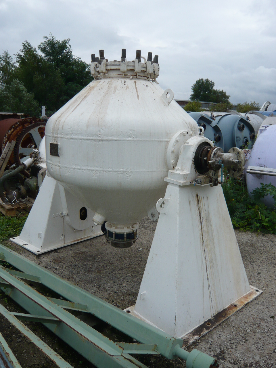   Dryer-Twin Shell & Double Cone 0.99 m3 (35 ft3) Glasslined For Sale - IPP# 208476