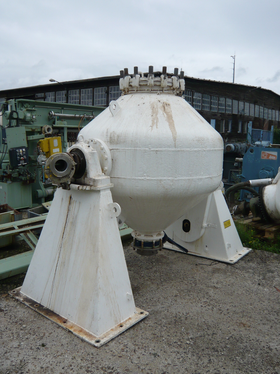   Dryer-Twin Shell & Double Cone 0.99 m3 (35 ft3) Glasslined For Sale - IPP# 208476