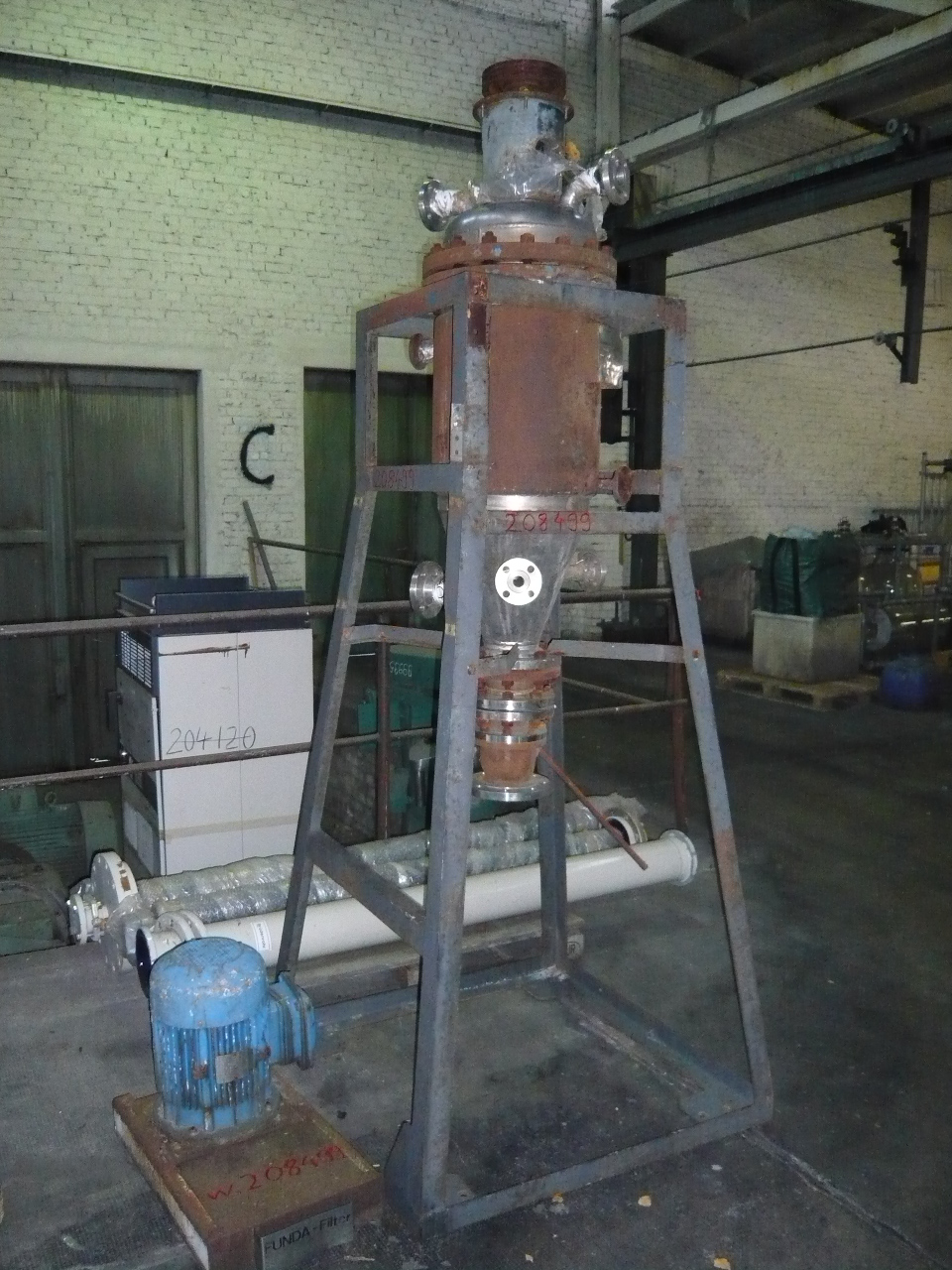  Pressure Leaf Filter 1 m² (10.8 ft²) Stainless Steel 304 For Sale - IPP# 208499