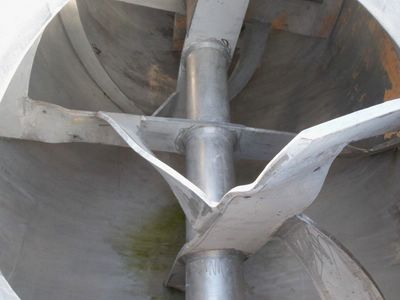   Mixer-Ribbon & Paddle 20 m3 (706.3 ft3) Stainless Steel 321 For Sale - IPP# 208409