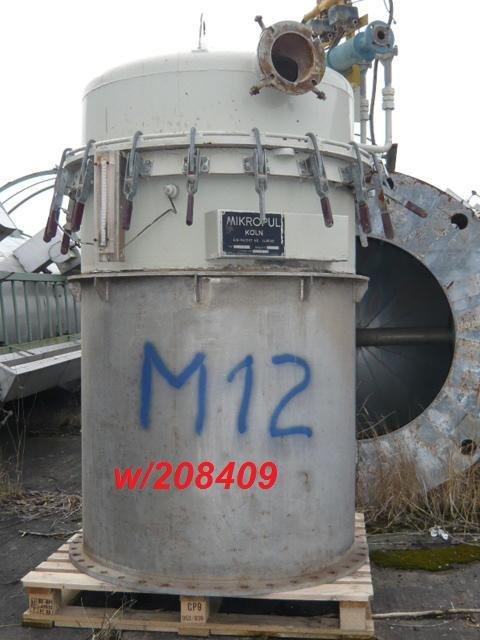   Mixer-Ribbon & Paddle 20 m3 (706.3 ft3) Stainless Steel 321 For Sale - IPP# 208409