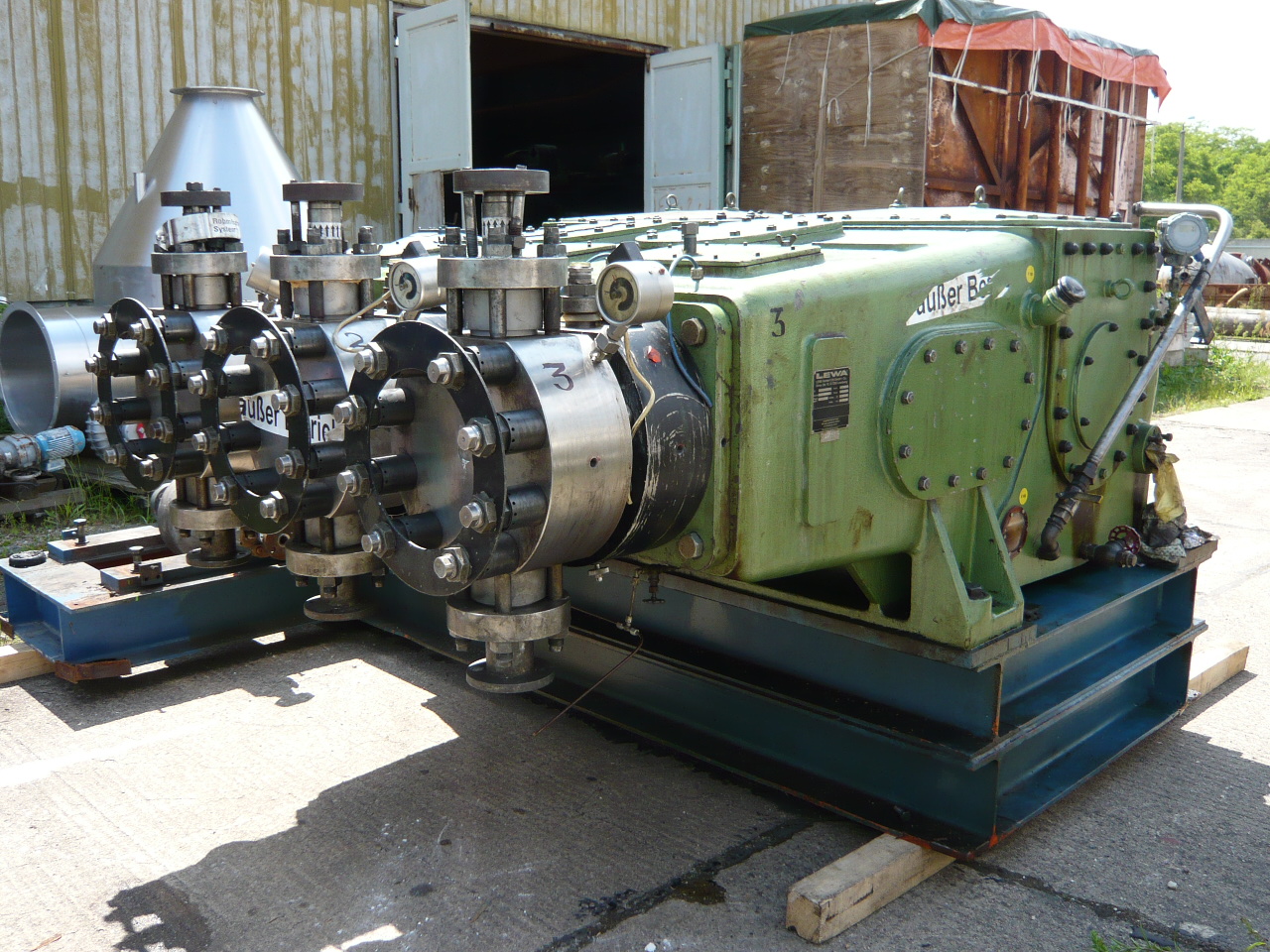  Reciprocating Pump 100 m3/h (440.3 GPM) Stainless Steel Austenitic For Sale - IPP# 208417