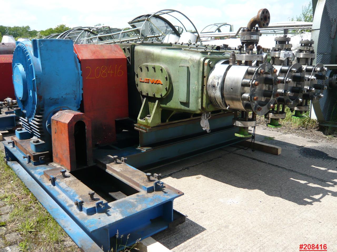  Reciprocating Pump 100 m3/h (440.3 GPM) Stainless Steel Austenitic For Sale - IPP# 208416