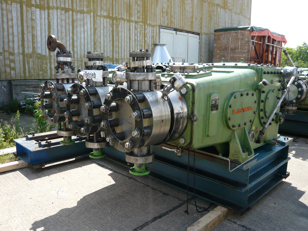  Reciprocating Pump 100 m3/h (440.3 GPM) Stainless Steel Austenitic For Sale - IPP# 208416