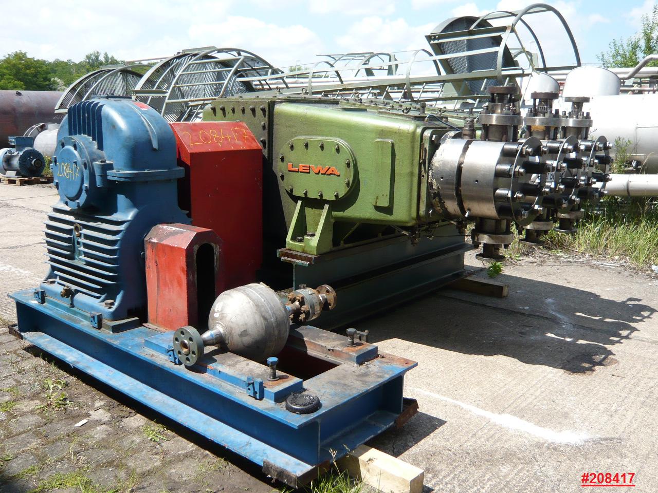  Reciprocating Pump 100 m3/h (440.3 GPM) Stainless Steel Austenitic For Sale - IPP# 208417