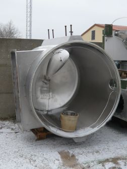   Dryer-Fluid Bed 700 L (184.9 gallons) Stainless Steel 304 For Sale - IPP# 208432