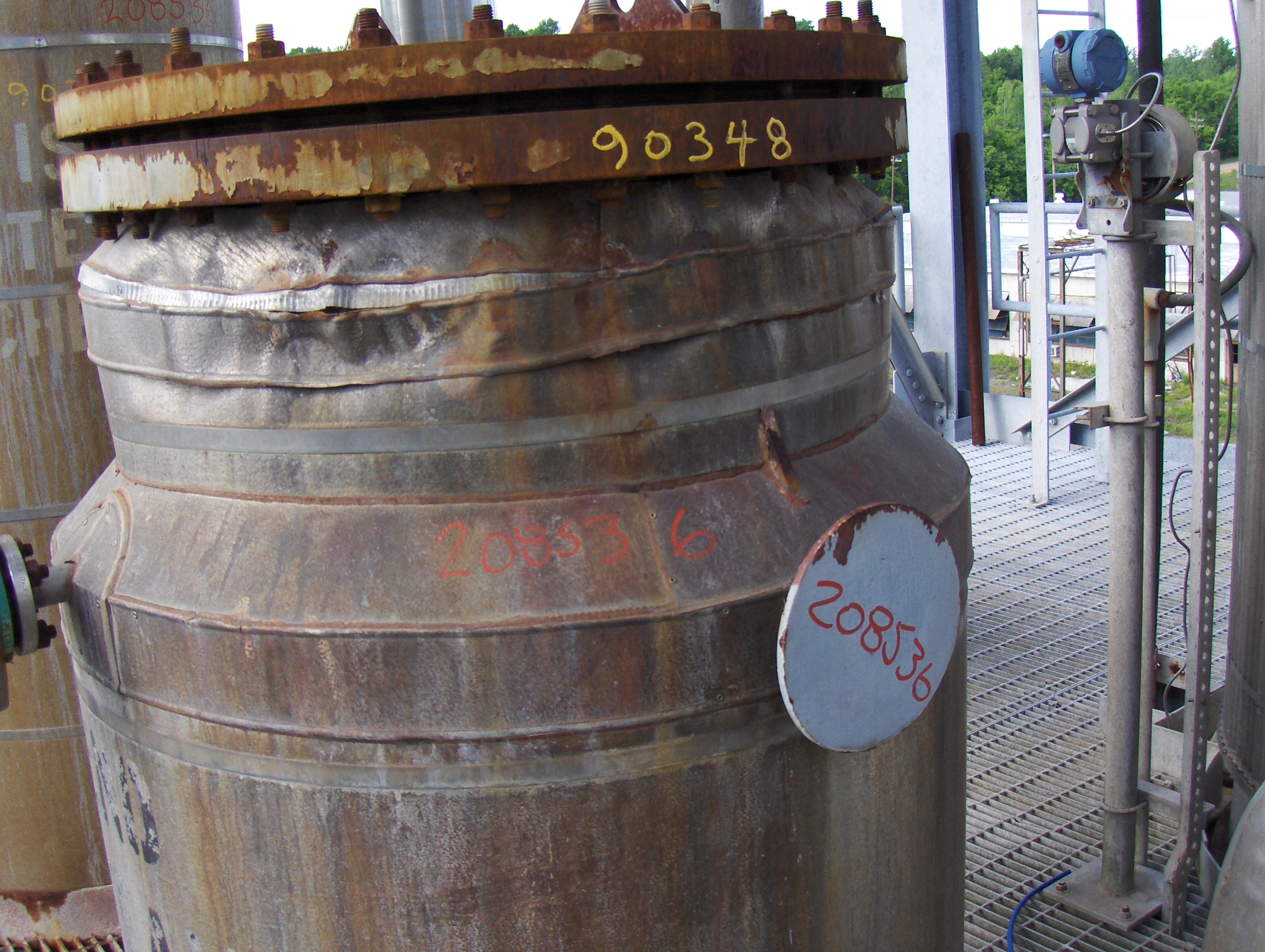  Shell and Tube Heat Exchanger 142.4 m² (1,533 ft²) Stainless Steel 316 For Sale - IPP# 208536