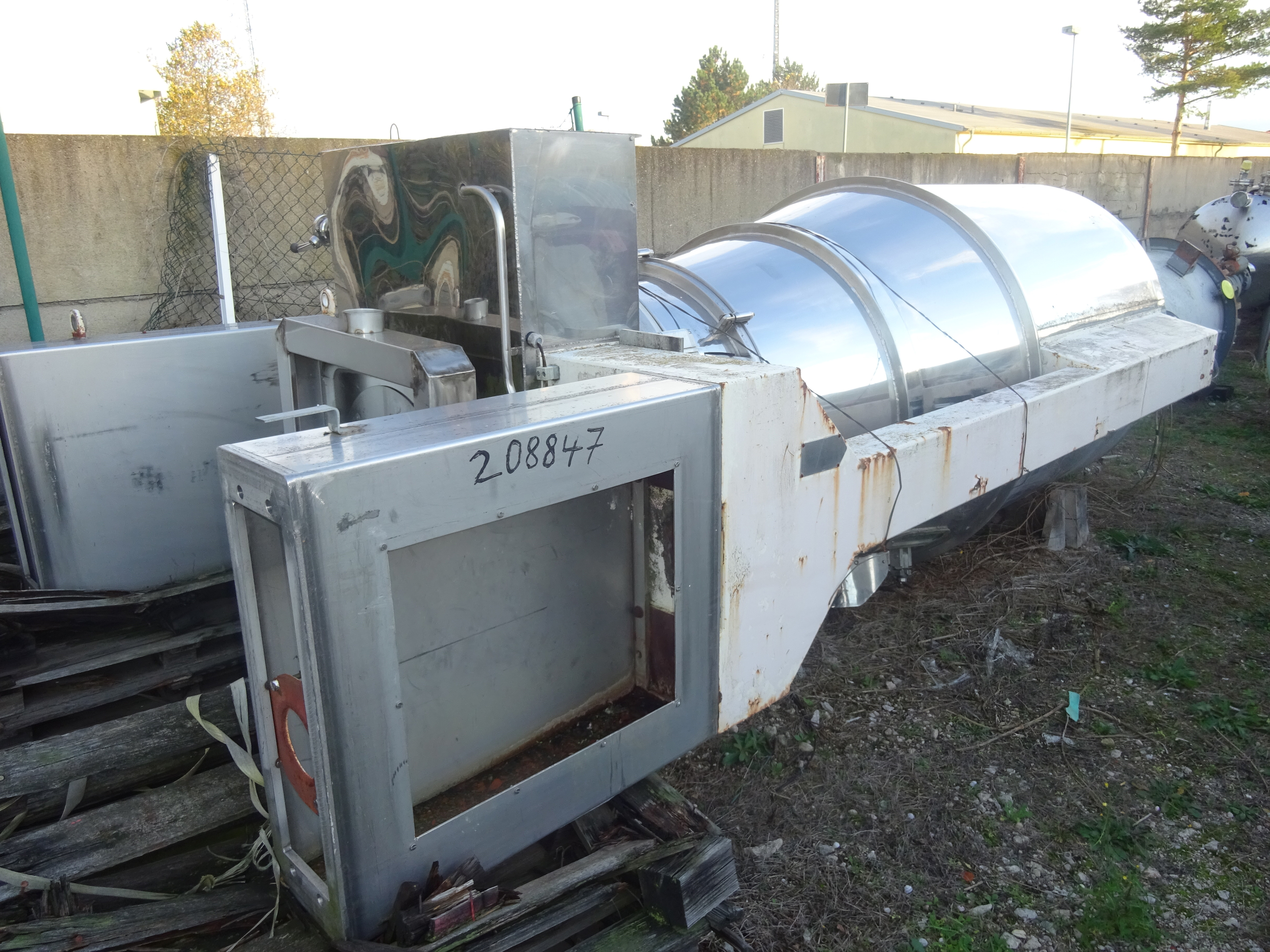   Dryer-Fluid Bed 600 L (158.5 gallons) Stainless Steel 304 For Sale - IPP# 208847