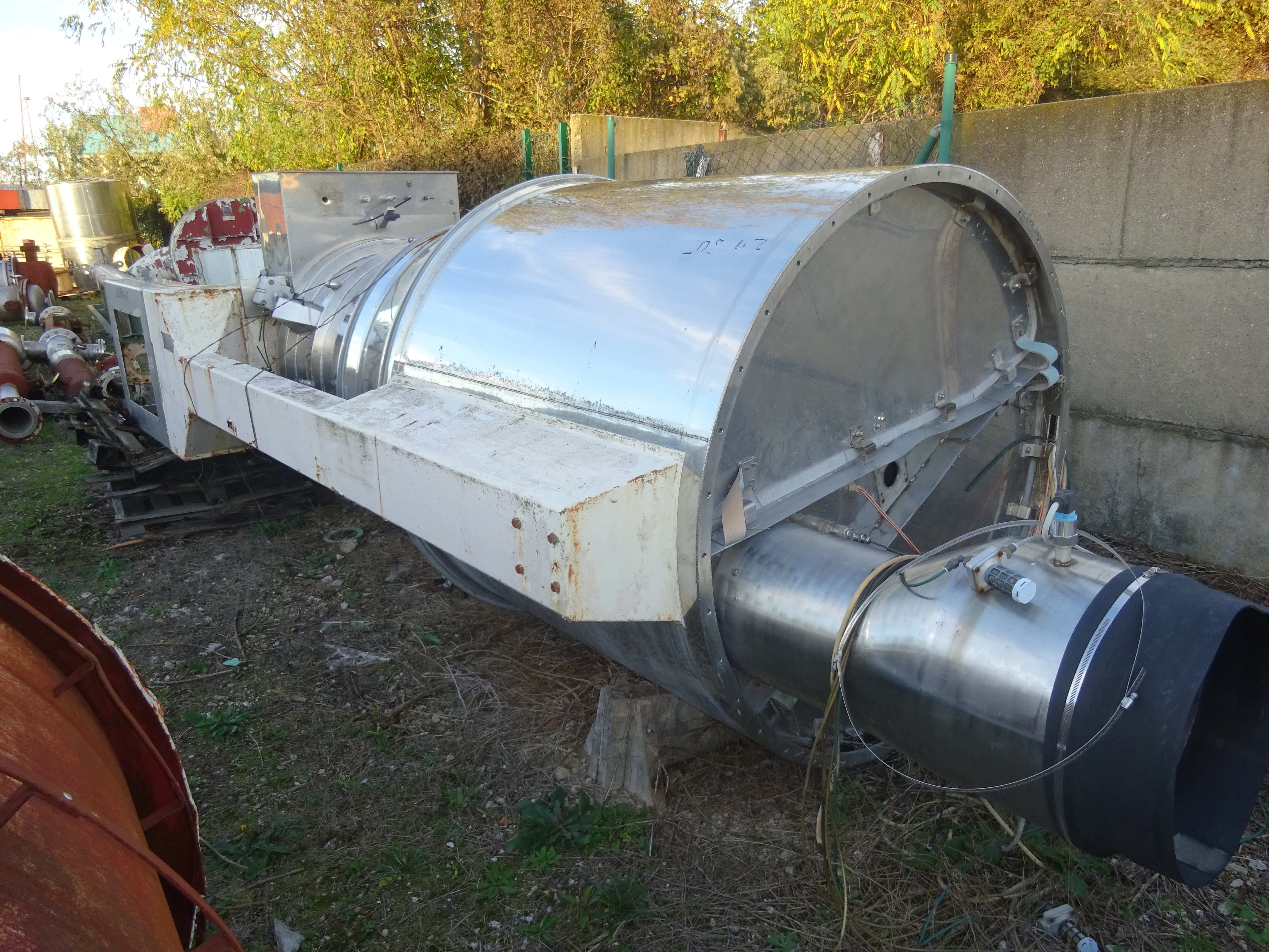  Dryer-Fluid Bed 600 L (158.5 gallons) Stainless Steel 304 For Sale - IPP# 208847