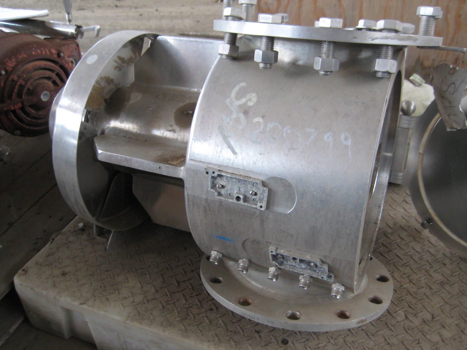  Rotary Feeder 254 mm (10 in) Stainless Steel 316 For Sale - IPP# 200799