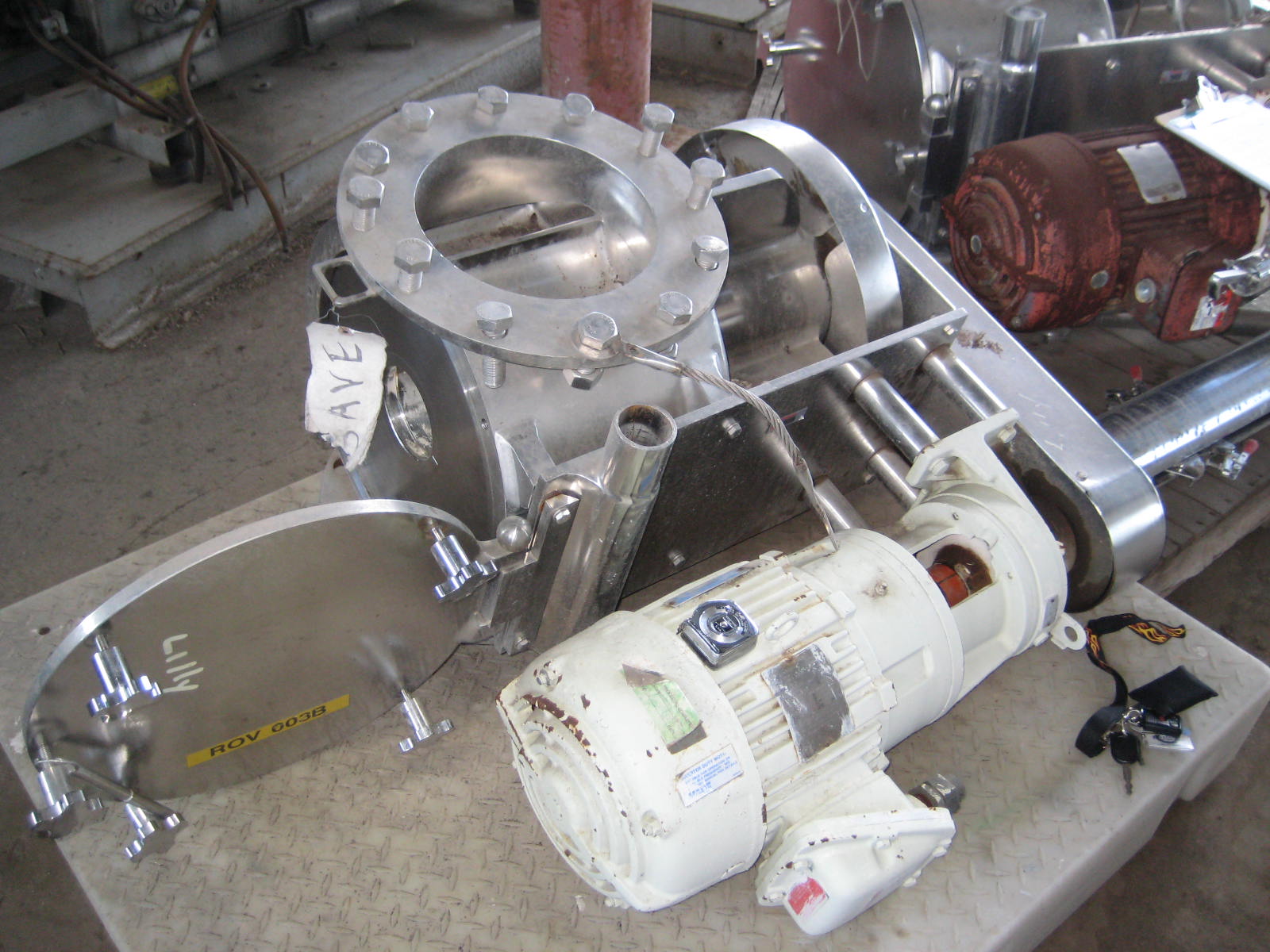  Rotary Feeder 254 mm (10 in) Stainless Steel 316 For Sale - IPP# 200799