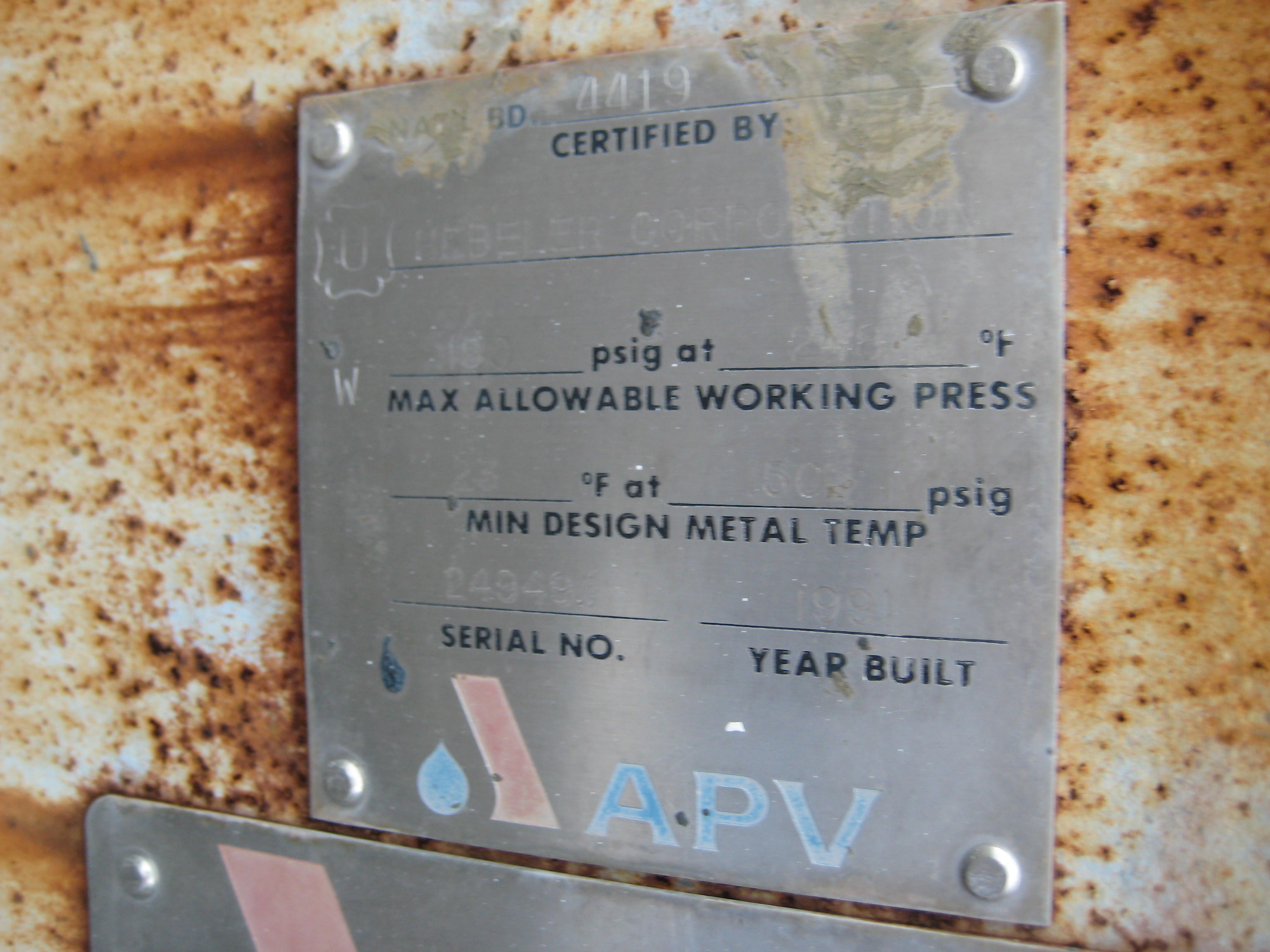 Stainless Steel Other Plate and Frame Heat Exchanger - IPP# 201439