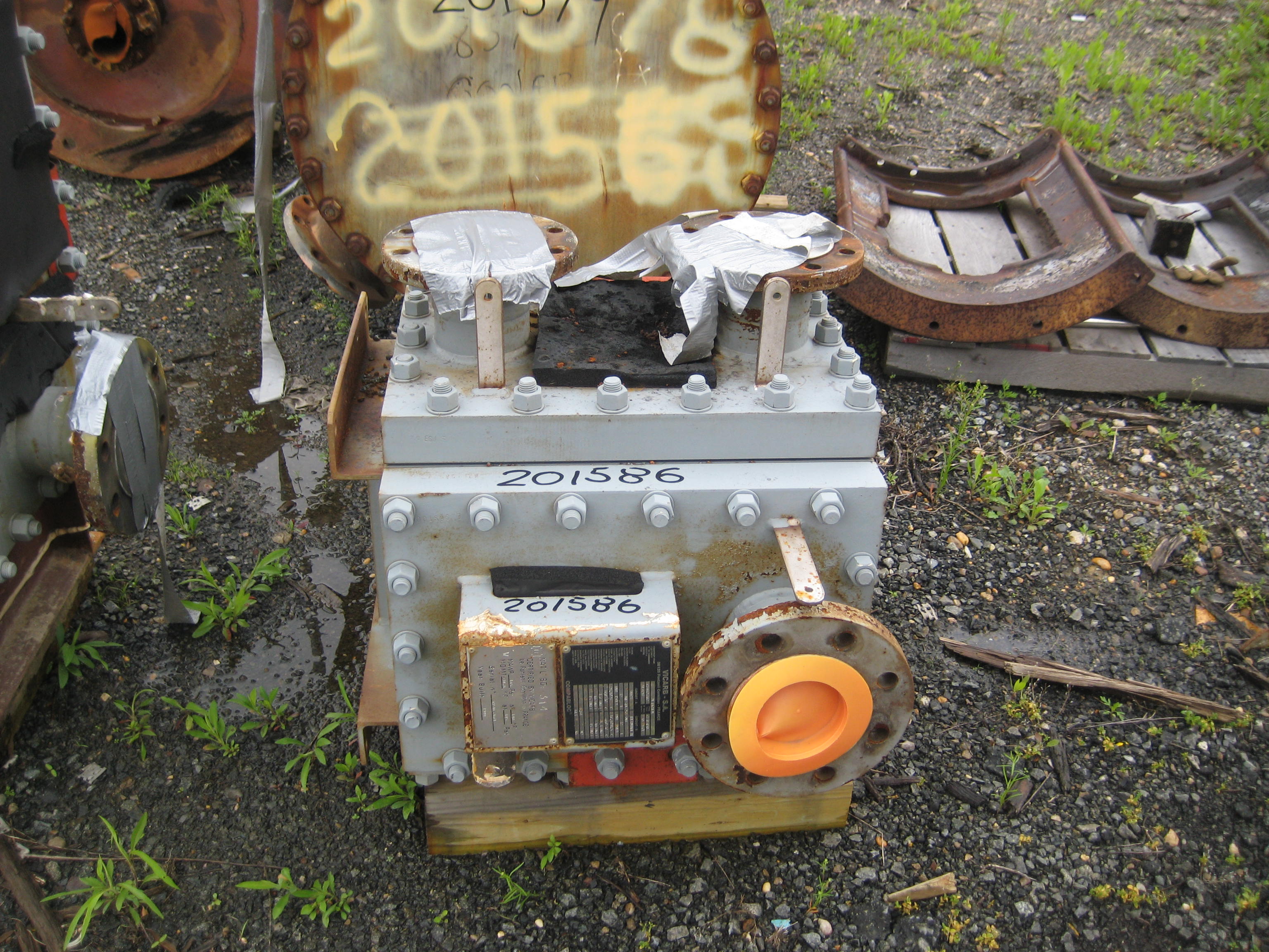Stainless Steel Austenitic VICARB Plate and Frame Heat Exchanger - IPP# 201586