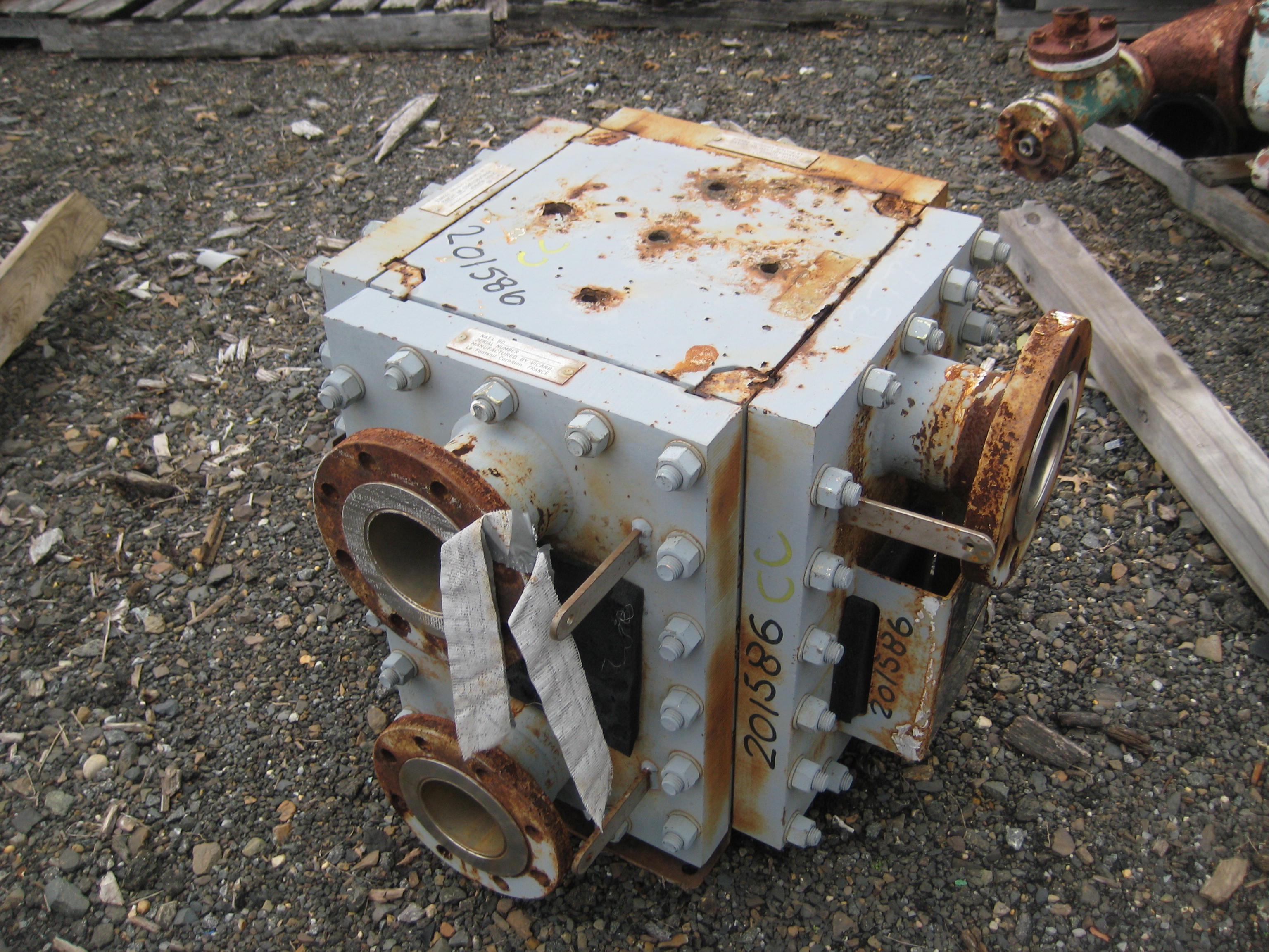 Stainless Steel Austenitic VICARB Plate and Frame Heat Exchanger - IPP# 201586