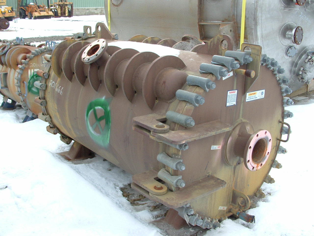 Carbon Steel Alfa Laval Spiral Heat Exchanger - IPP# 201666