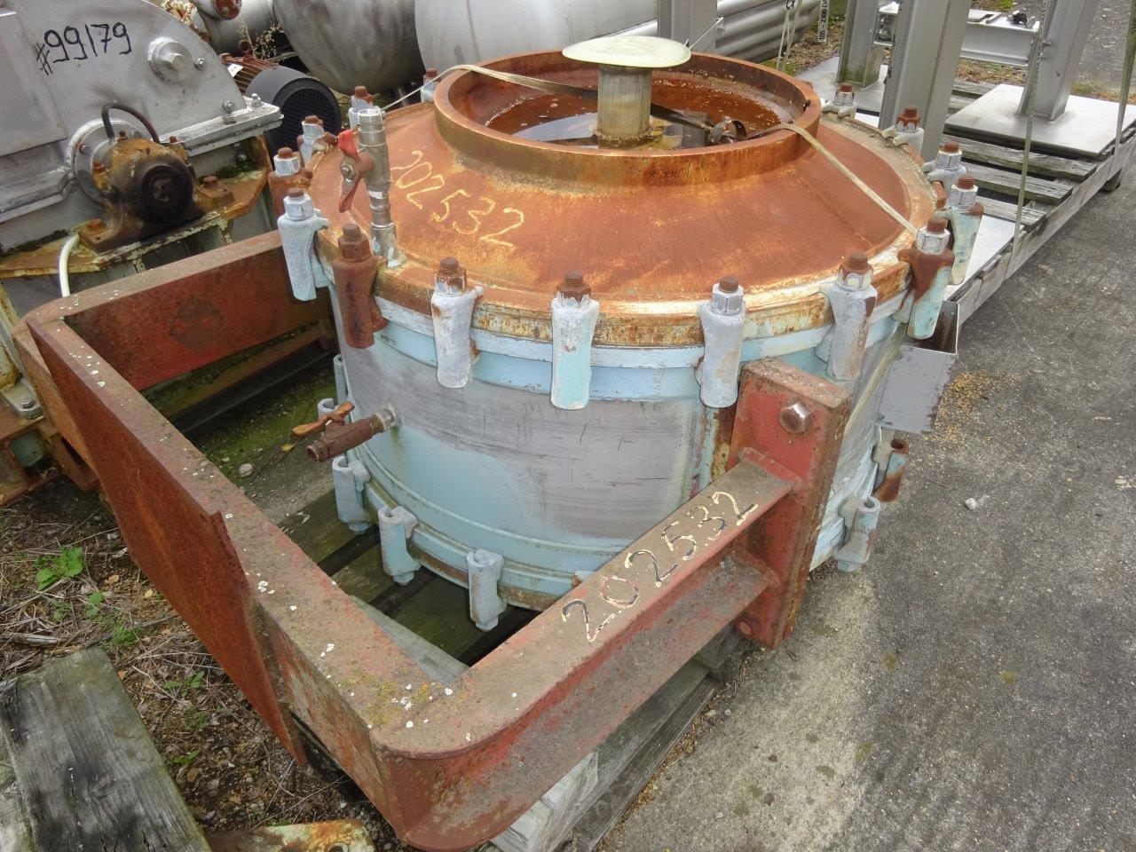  Spiral Heat Exchanger 1.4 m² (15.1 ft²) Stainless Steel 316 For Sale - IPP# 202532