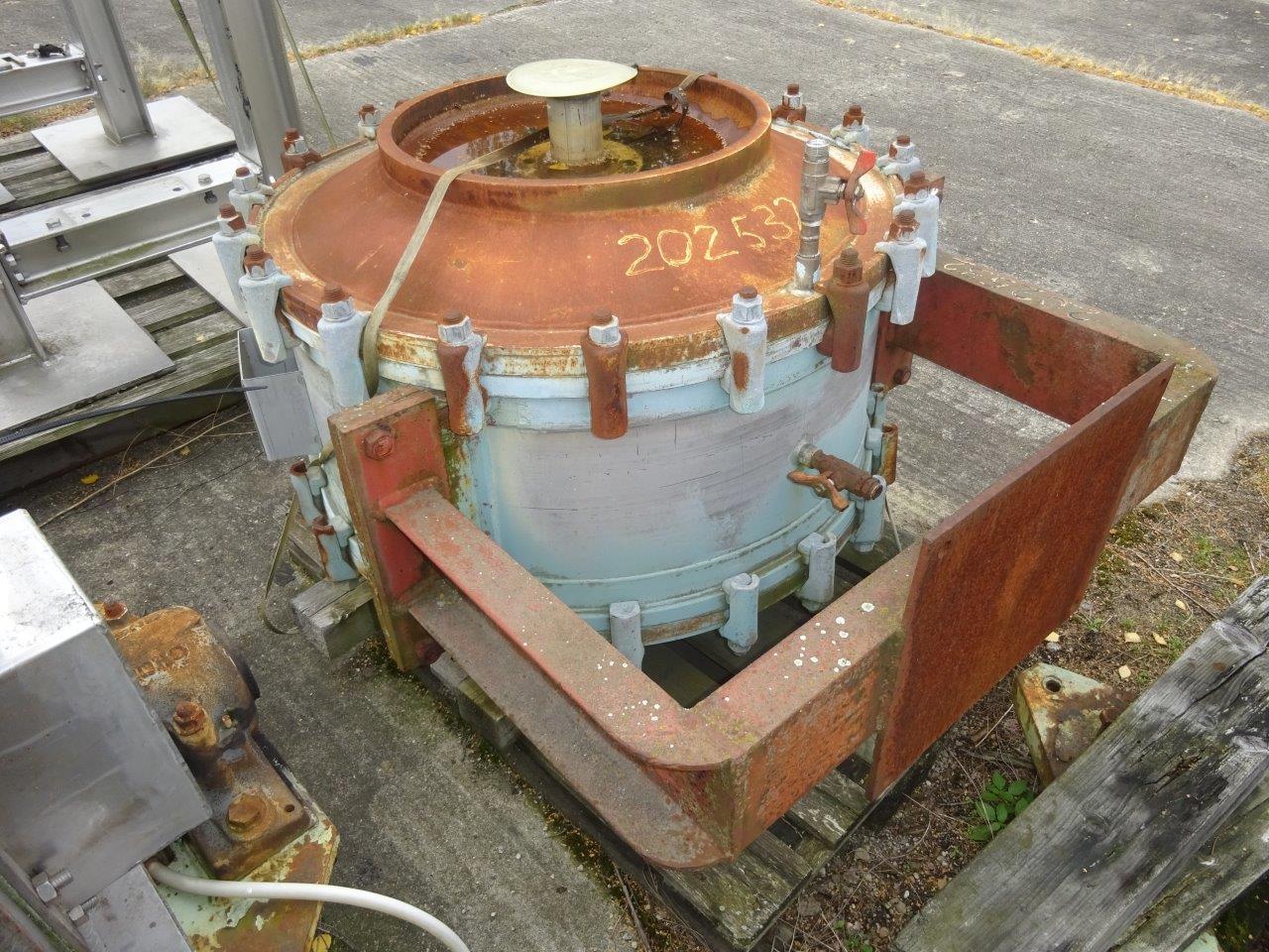  Spiral Heat Exchanger 1.4 m² (15.1 ft²) Stainless Steel 316 For Sale - IPP# 202532