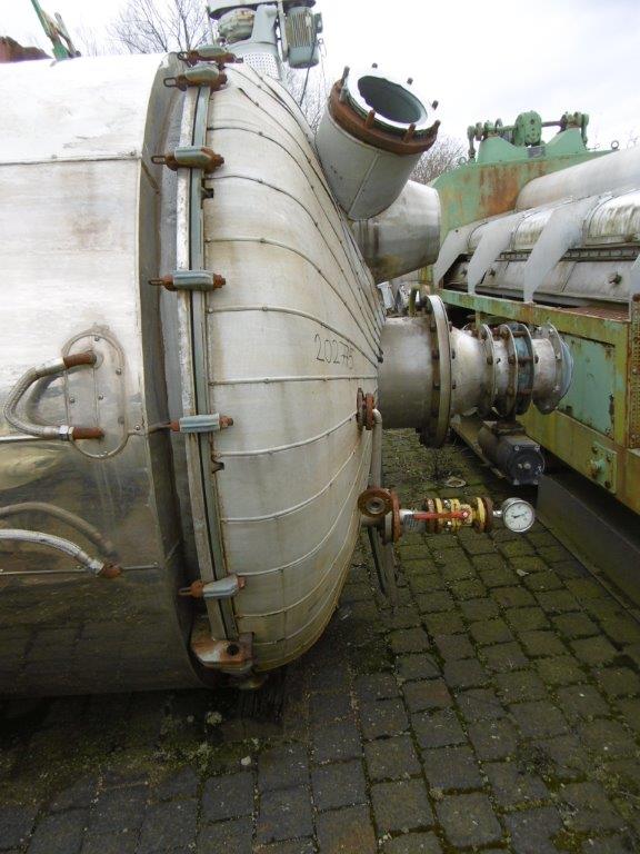   Dryer-Pan 3.2 m3 (113 ft3) Stainless Steel 316 For Sale - IPP# 202775