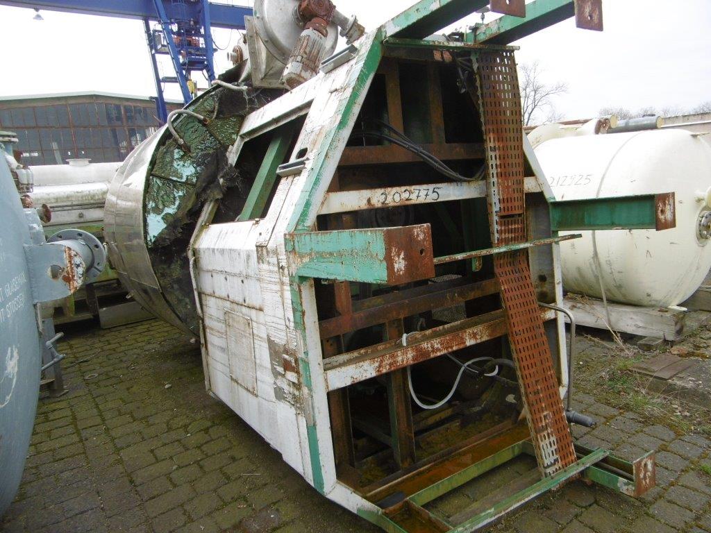   Dryer-Pan 3.2 m3 (113 ft3) Stainless Steel 316 For Sale - IPP# 202775
