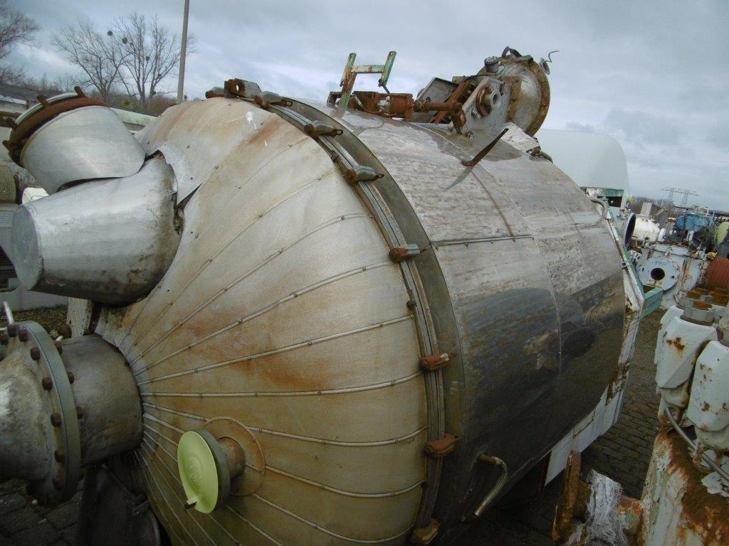   Dryer-Pan 3.2 m3 (113 ft3) Stainless Steel 316 For Sale - IPP# 202775