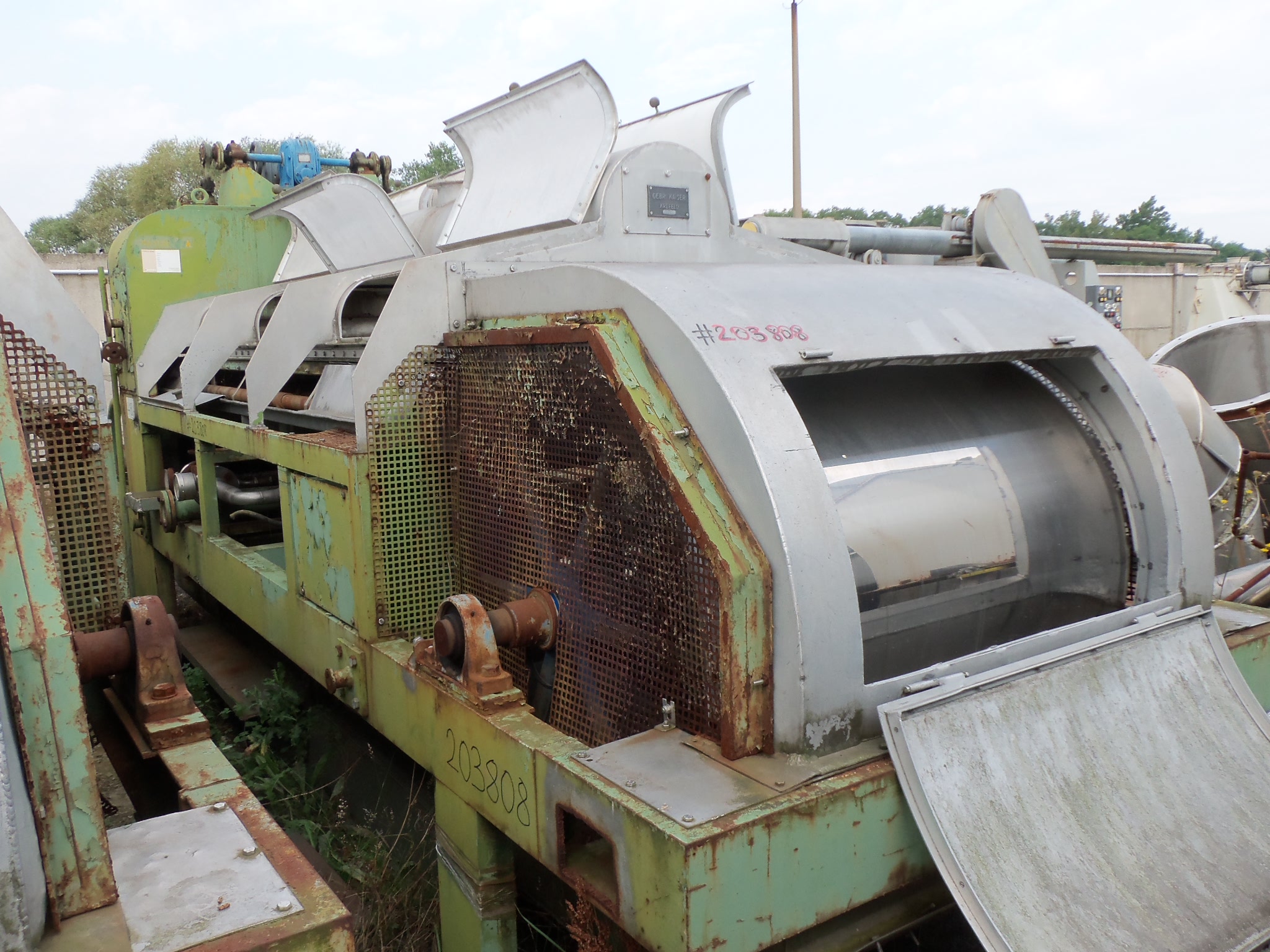   Dryer-Flaker Drum and Belt 1,200 mm (47.2 in) Stainless Steel Other For Sale - IPP# 203808