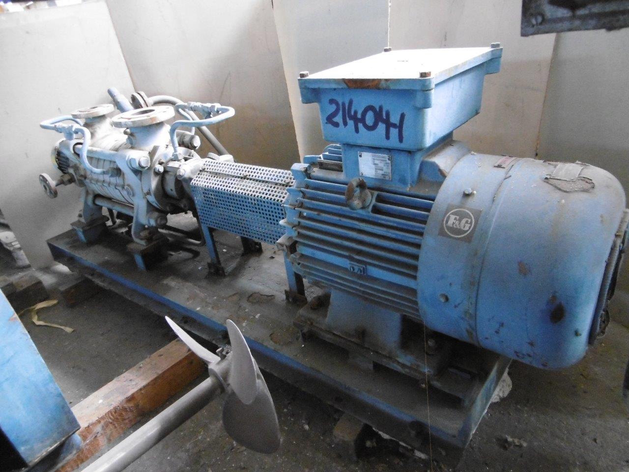  Centrifugal Pump 15 m3/h (66 GPM) Carbon Steel For Sale - IPP# 214041