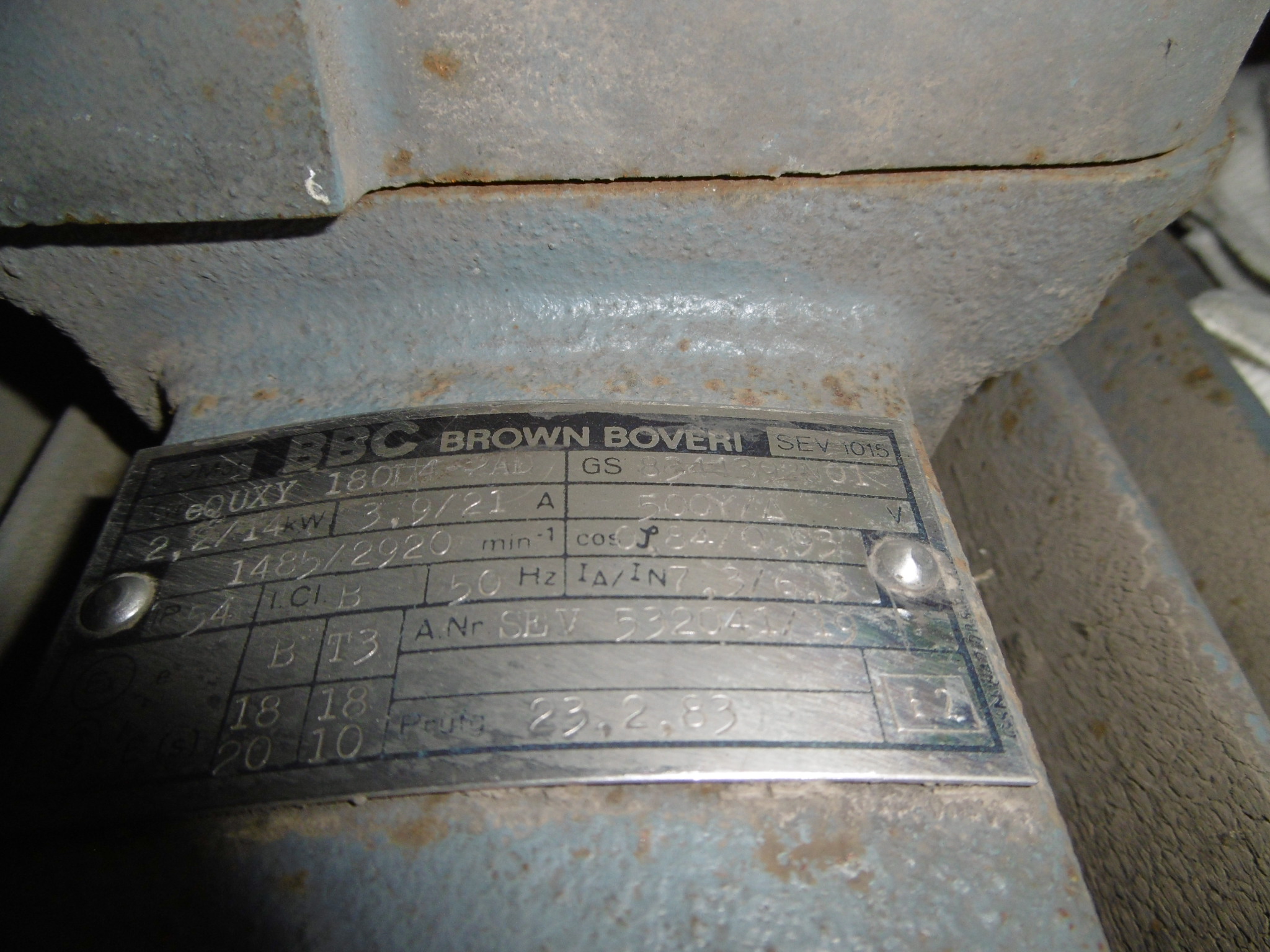   Blower 1,512 m3/h (889.9 CFM) Stainless Steel 321 For Sale - IPP# 214047