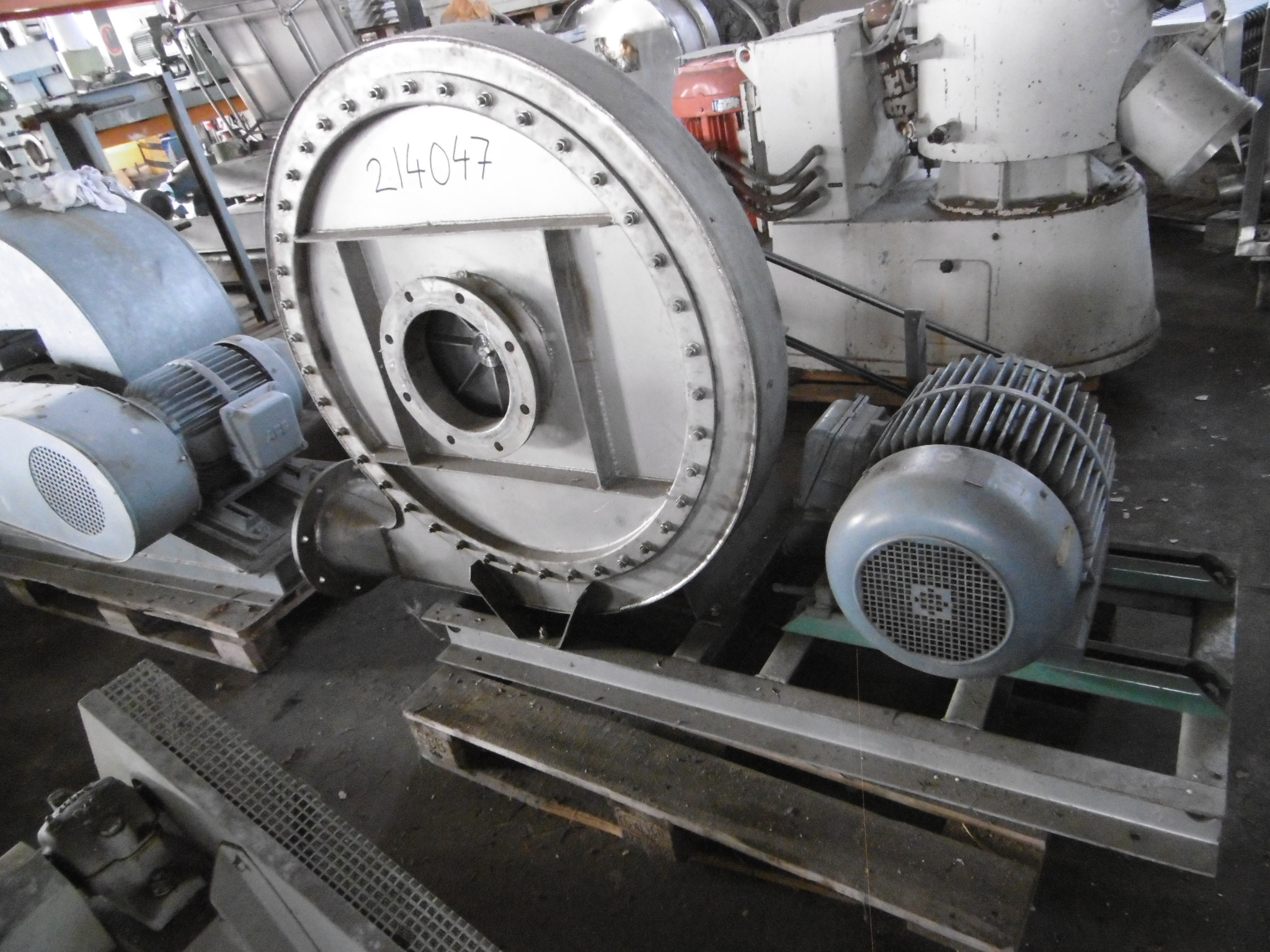   Blower 1,512 m3/h (889.9 CFM) Stainless Steel 321 For Sale - IPP# 214047