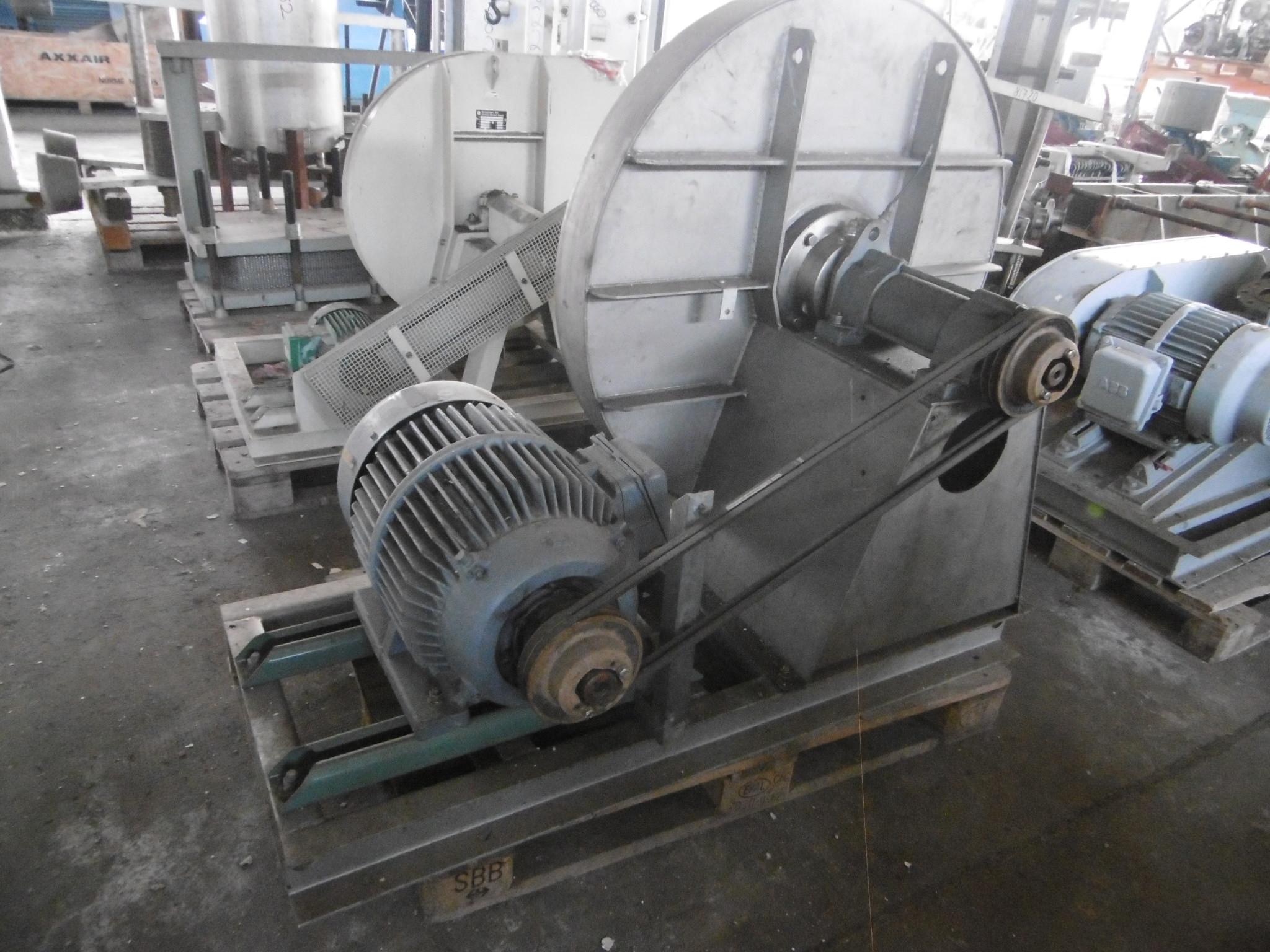   Blower 1,512 m3/h (889.9 CFM) Stainless Steel 321 For Sale - IPP# 214047