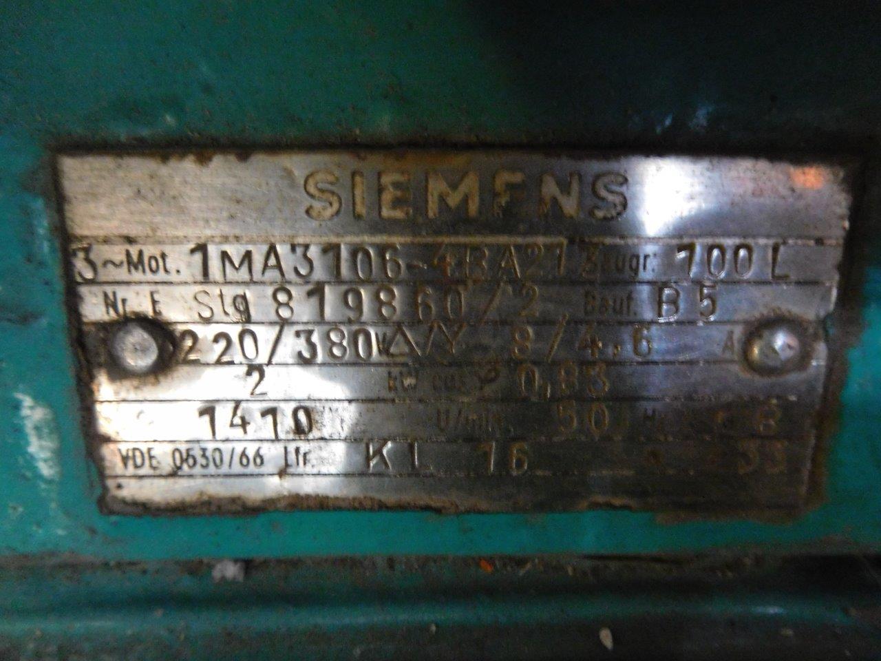  Reciprocating Pump 5 m3/h (22 GPM) Stainless Steel Austenitic For Sale - IPP# 214029