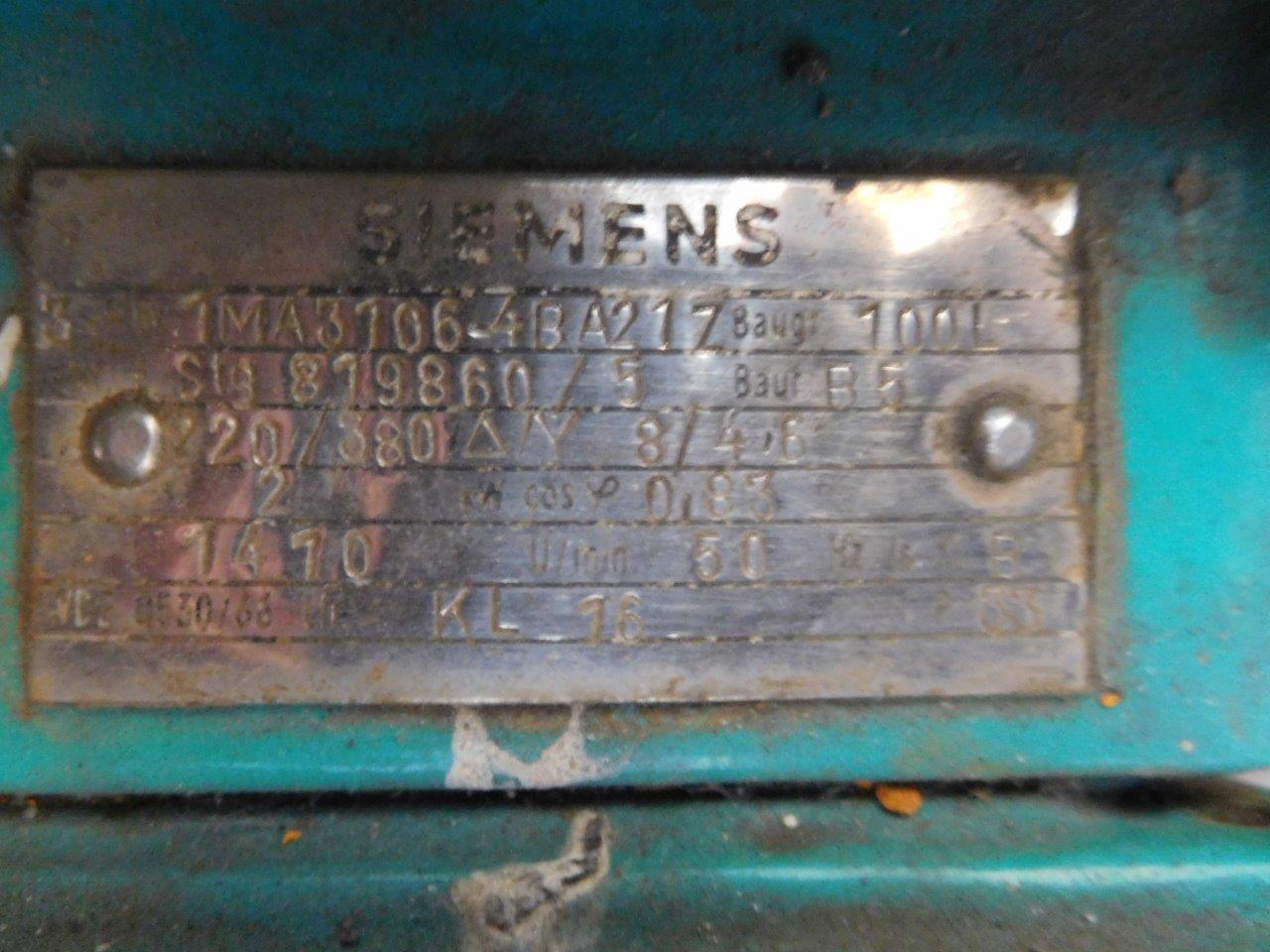  Reciprocating Pump 5 m3/h (22 GPM) Stainless Steel Austenitic For Sale - IPP# 214030