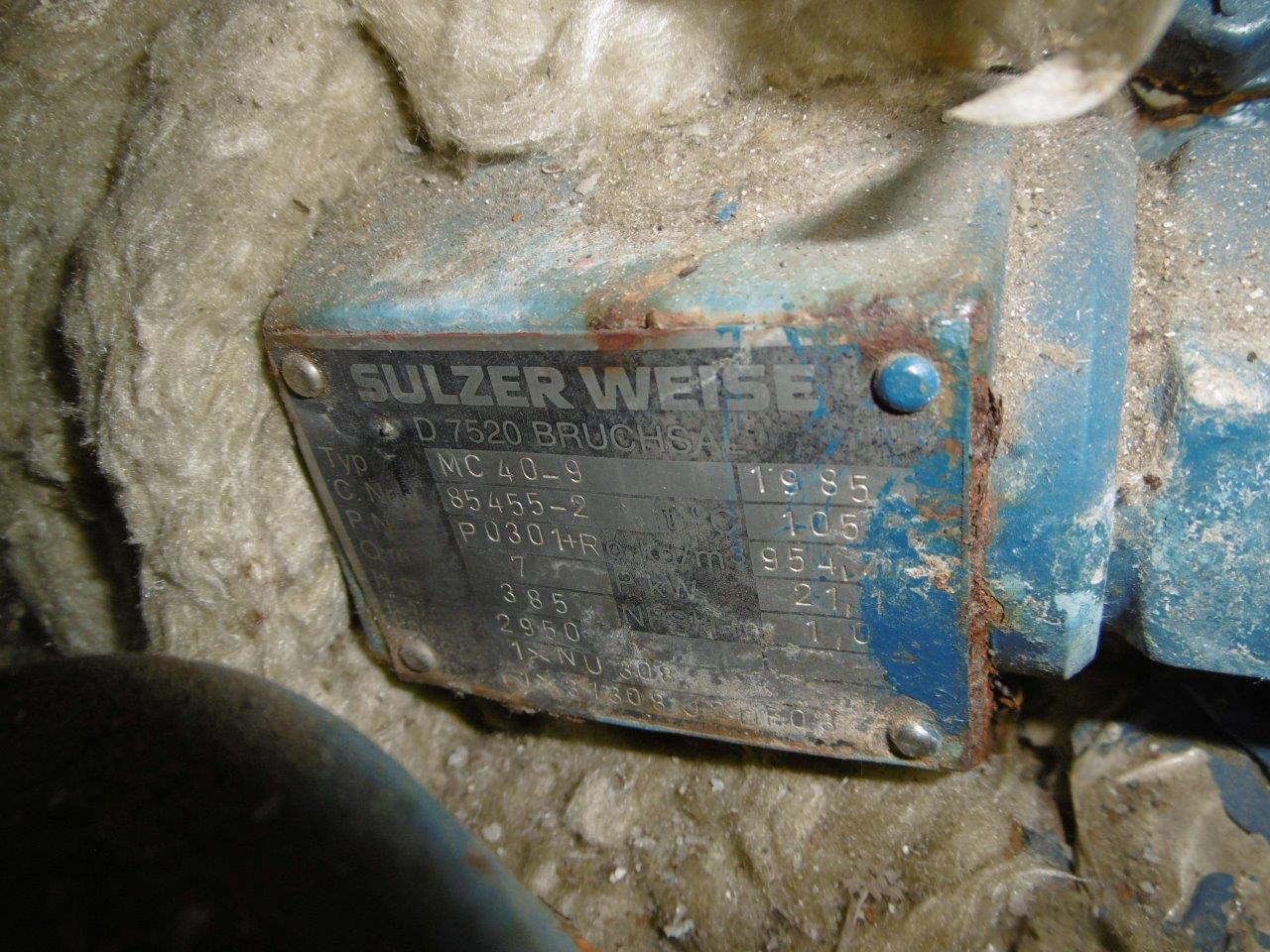  Centrifugal Pump 7 m3/h (30.8 GPM) Carbon Steel For Sale - IPP# 214038