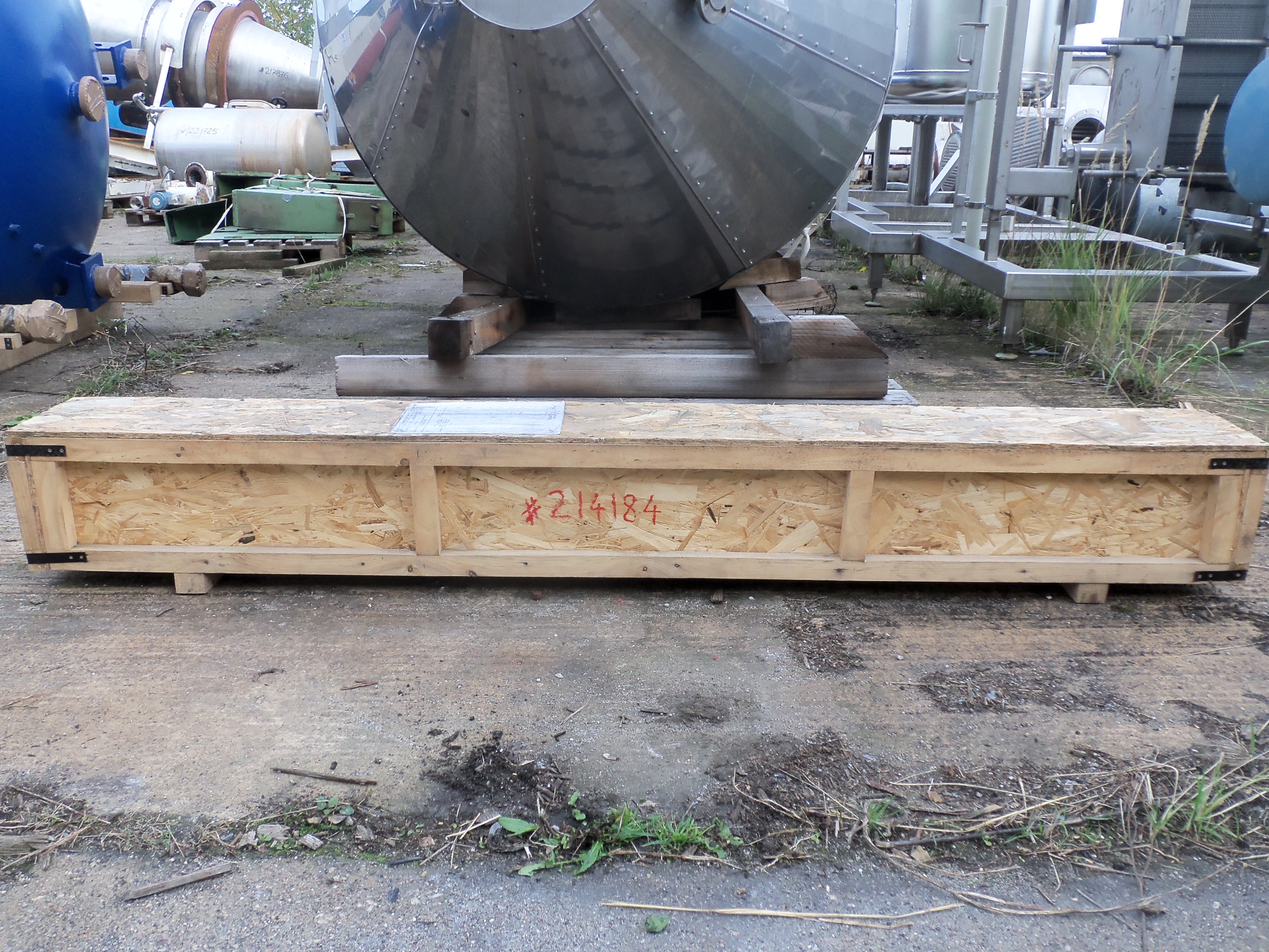  Miscellaneous Glass Lined Parts 4,000 L (1,057 gallons) Glasslined For Sale - IPP# 214184