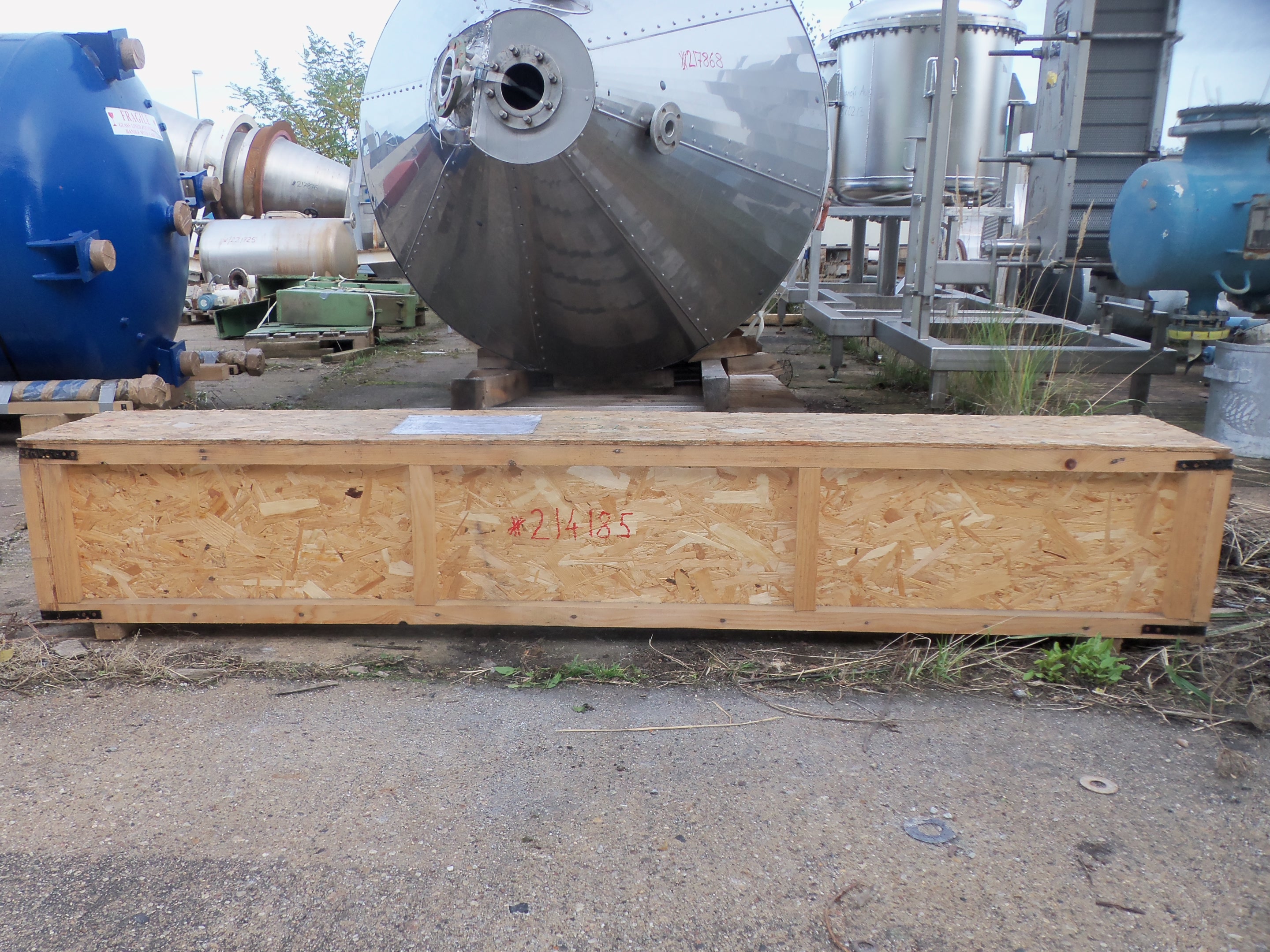  Miscellaneous Glass Lined Parts 4,000 L (1,057 gallons) Glasslined For Sale - IPP# 214185