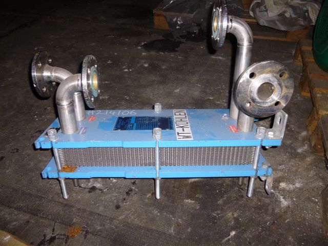  Plate and Frame Heat Exchanger 2.2 m² (23.8 ft²) Stainless Steel 316 For Sale - IPP# 214106