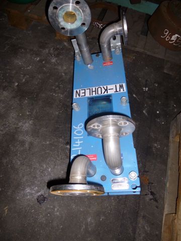  Plate and Frame Heat Exchanger 2.2 m² (23.8 ft²) Stainless Steel 316 For Sale - IPP# 214106