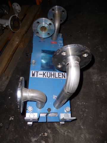  Plate and Frame Heat Exchanger 2.2 m² (23.8 ft²) Stainless Steel 316 For Sale - IPP# 214106