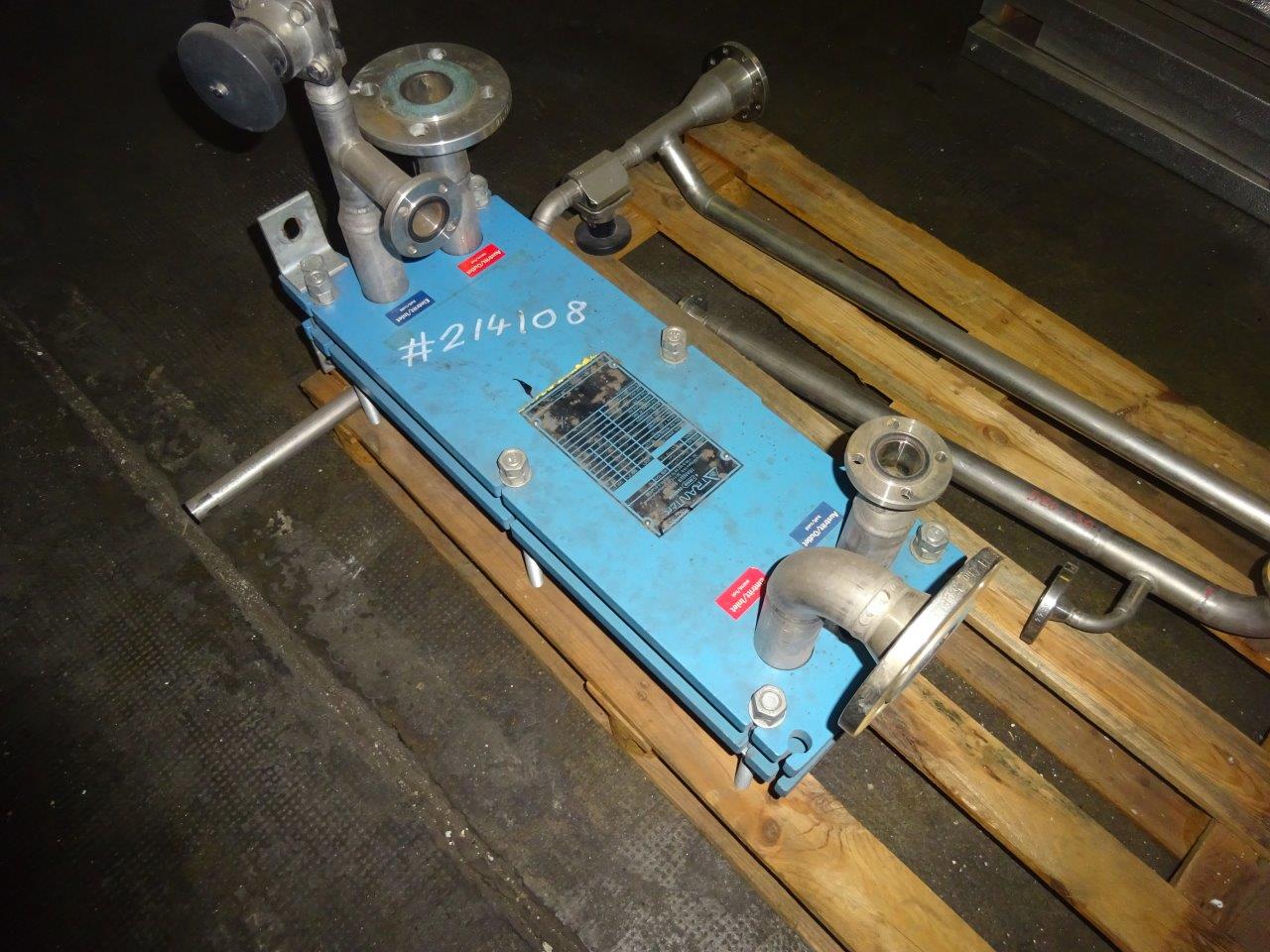  Plate and Frame Heat Exchanger 1.02 m² (11 ft²) Stainless Steel 316 For Sale - IPP# 214108