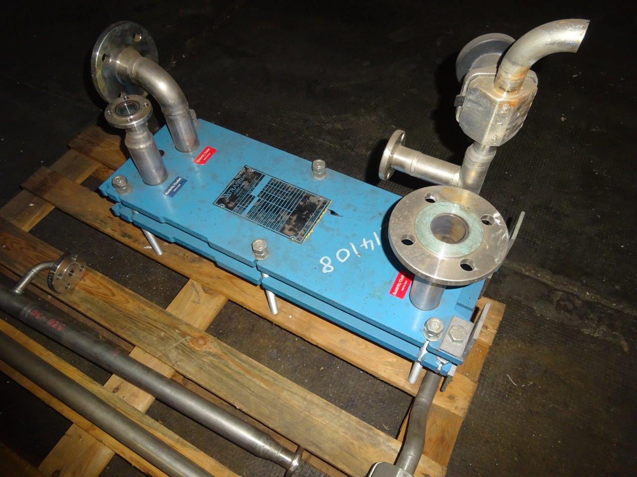  Plate and Frame Heat Exchanger 1.02 m² (11 ft²) Stainless Steel 316 For Sale - IPP# 214108