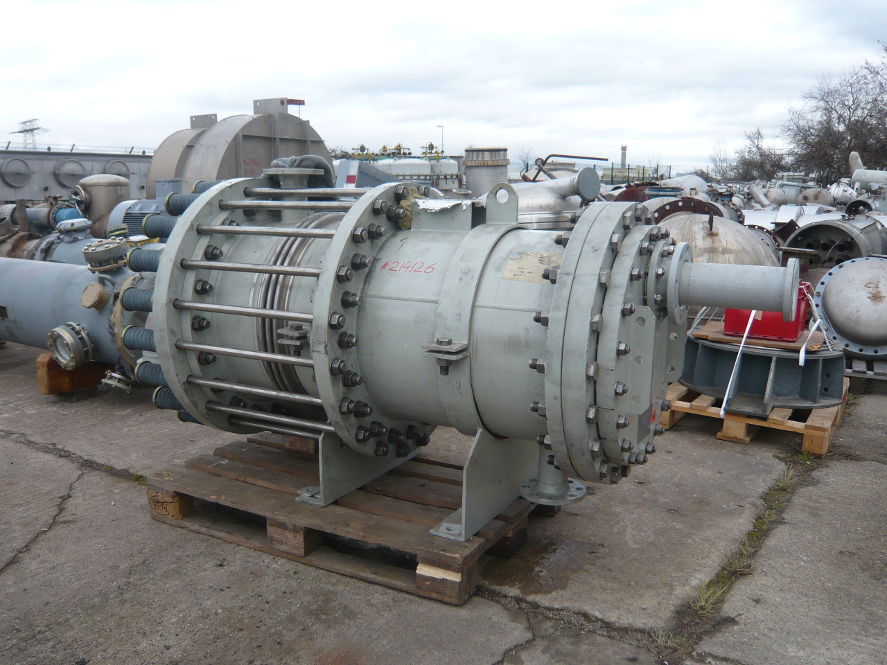  Block Heat Exchanger 22.5 m² (242.2 ft²) Graphite For Sale - IPP# 214126