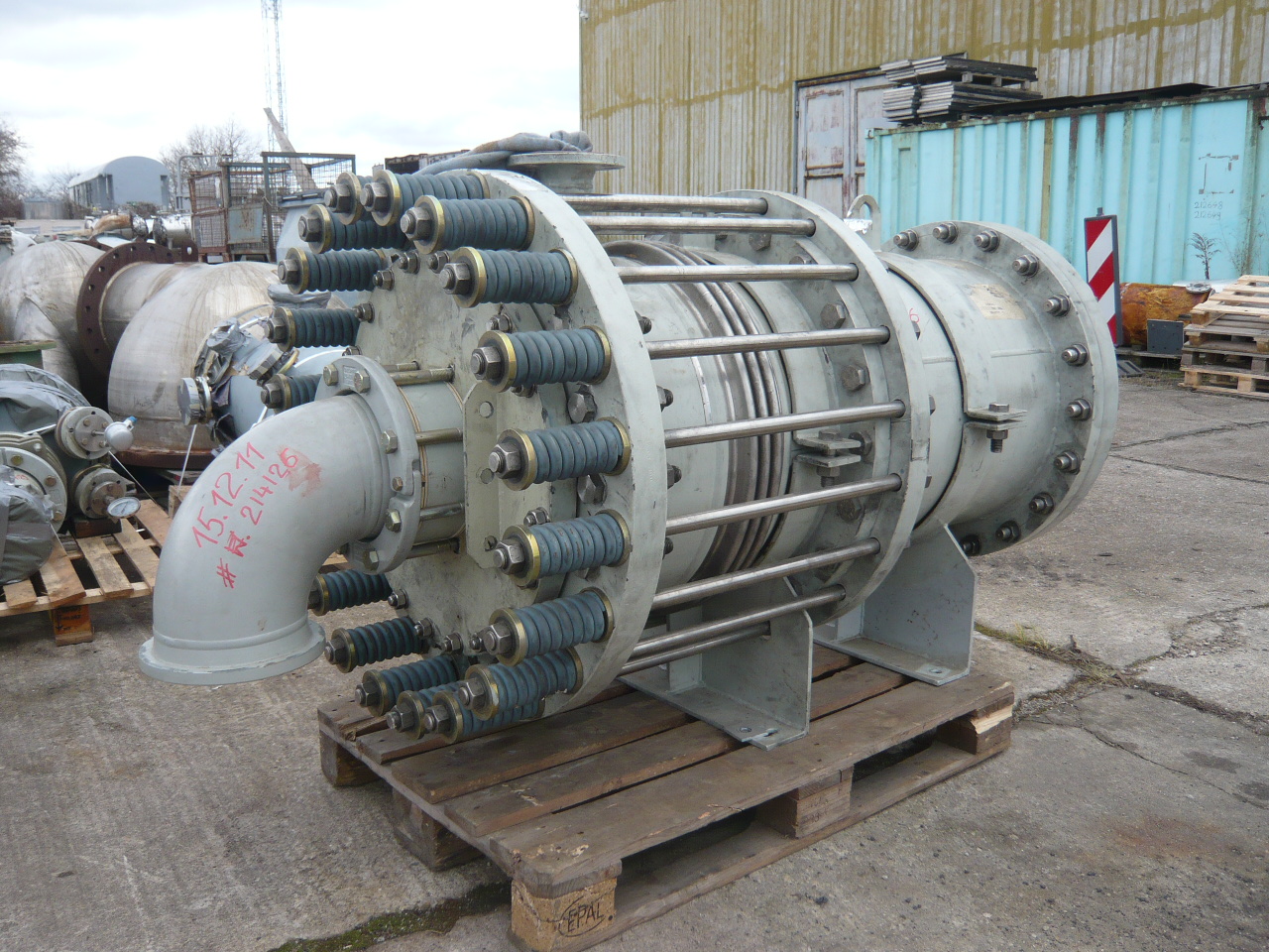  Block Heat Exchanger 22.5 m² (242.2 ft²) Graphite For Sale - IPP# 214126