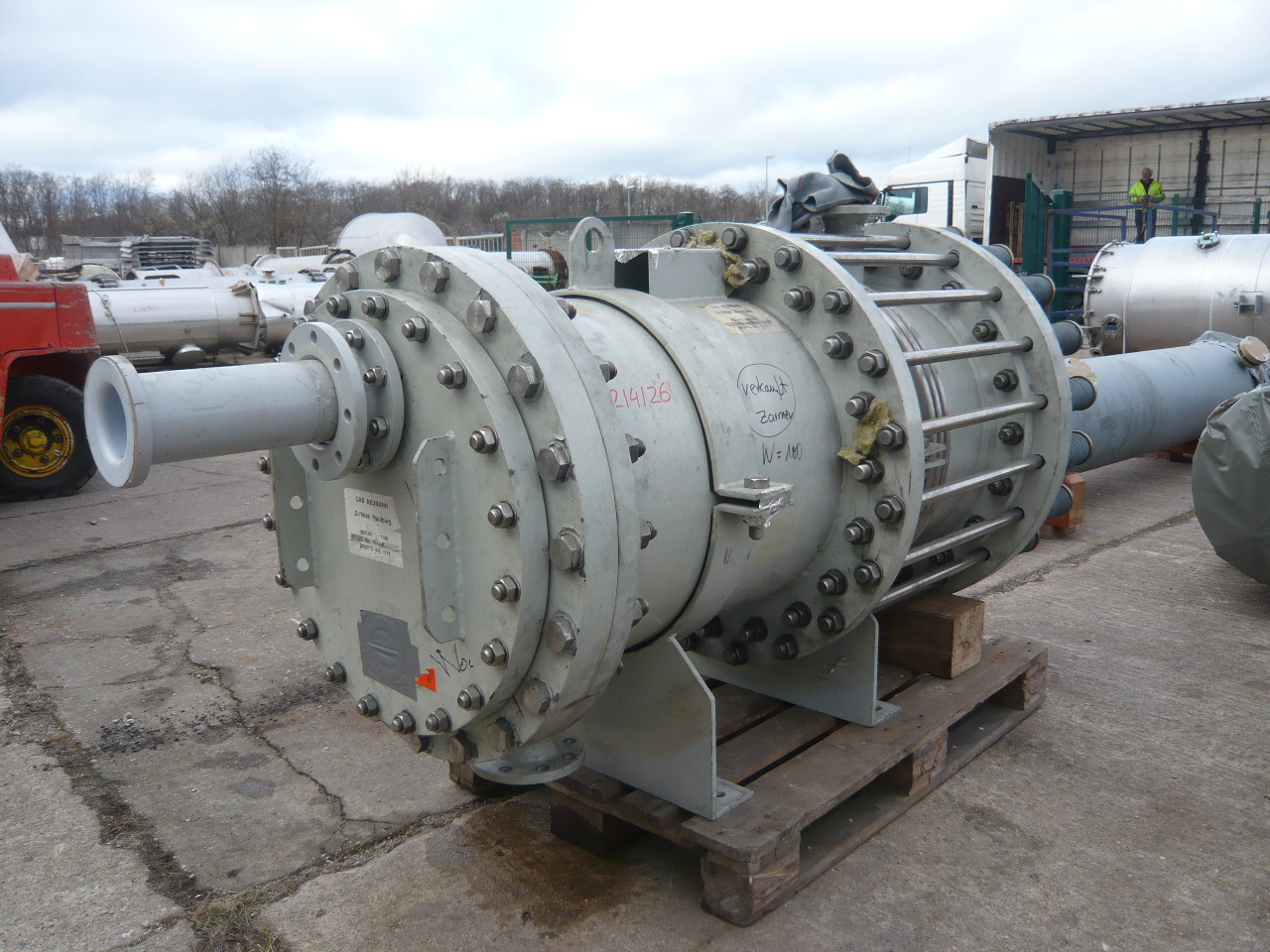  Block Heat Exchanger 22.5 m² (242.2 ft²) Graphite For Sale - IPP# 214126