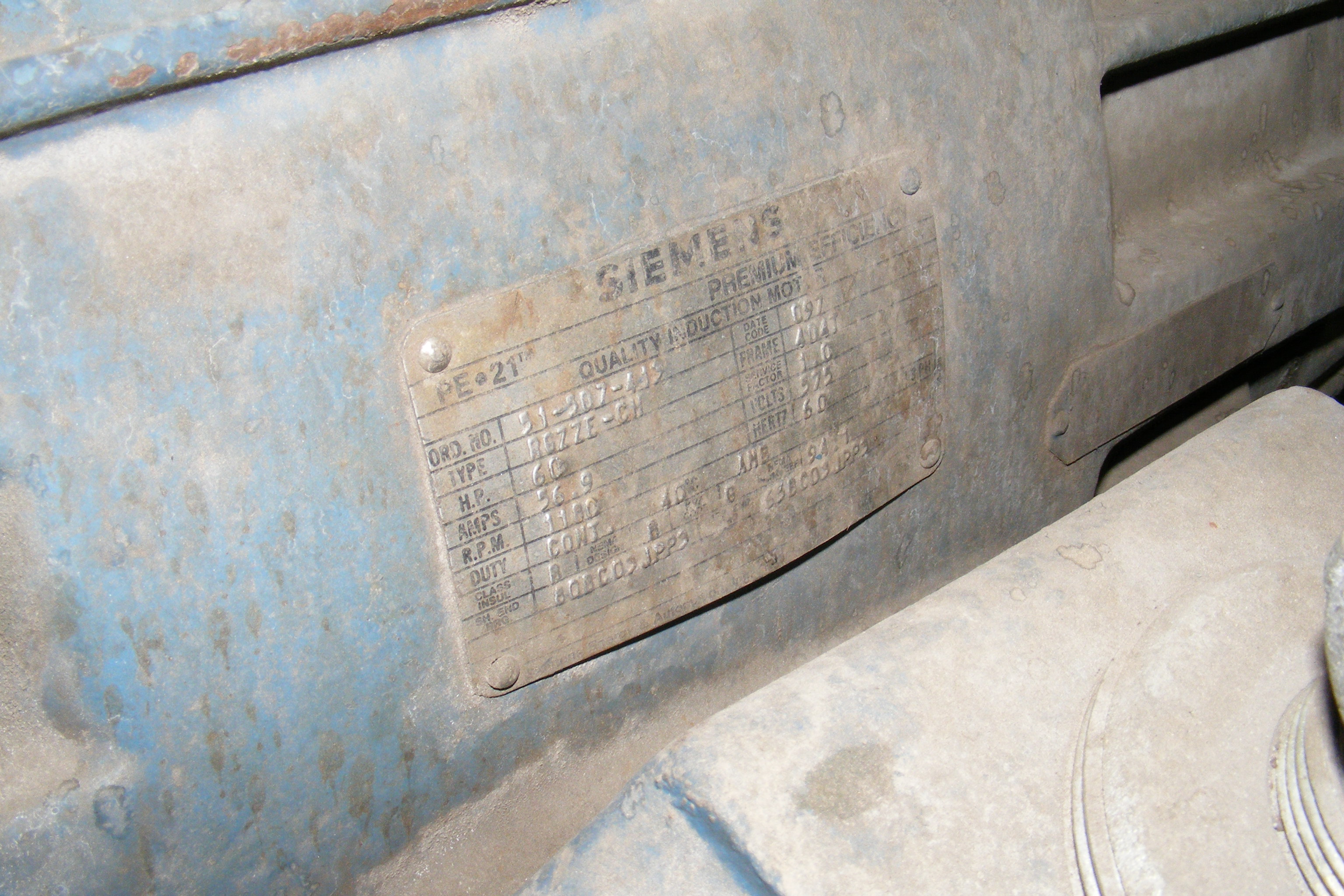   Pump-Vacuum 786.6 m3/h (463 CFM) Carbon Steel For Sale - IPP# 214292