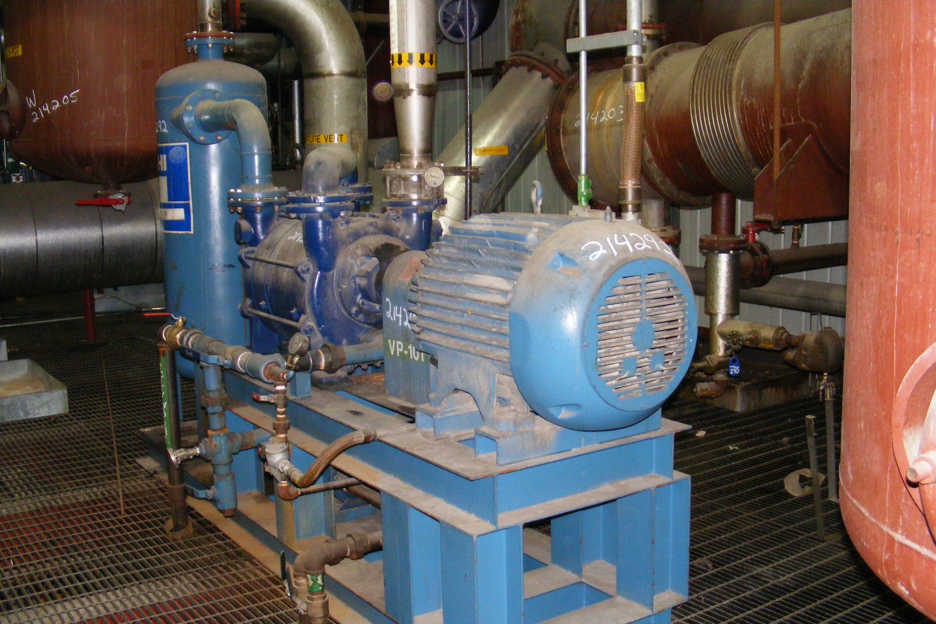   Pump-Vacuum 786.6 m3/h (463 CFM) Carbon Steel For Sale - IPP# 214292