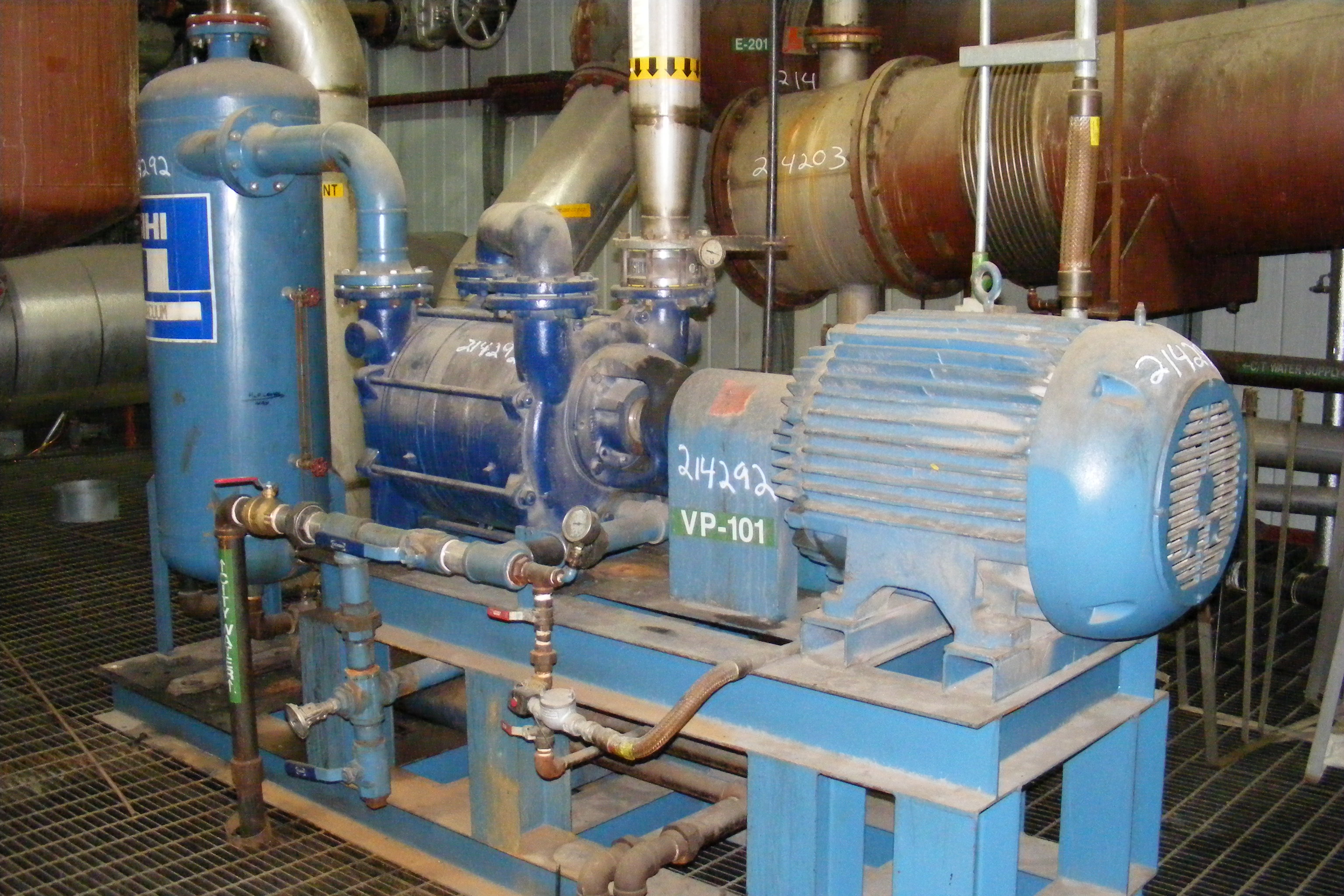   Pump-Vacuum 786.6 m3/h (463 CFM) Carbon Steel For Sale - IPP# 214292