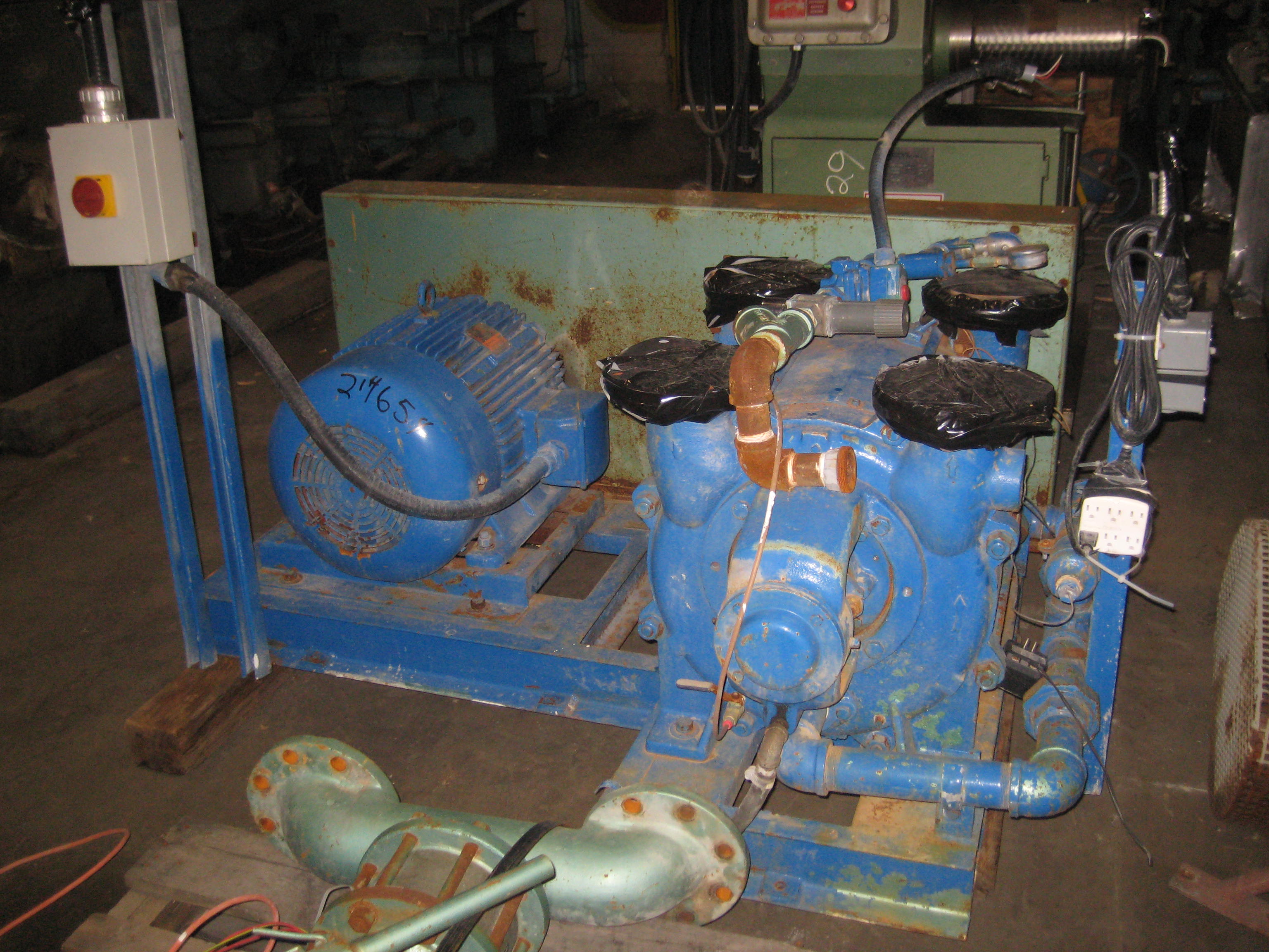   Pump-Vacuum 1,402 m3/h (825 CFM) Carbon Steel For Sale - IPP# 214654