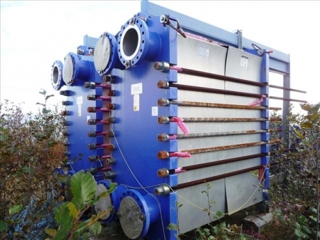 Unused Stainless Steel 316 Alfa Laval M30-FD Plate and Frame Heat Exchanger