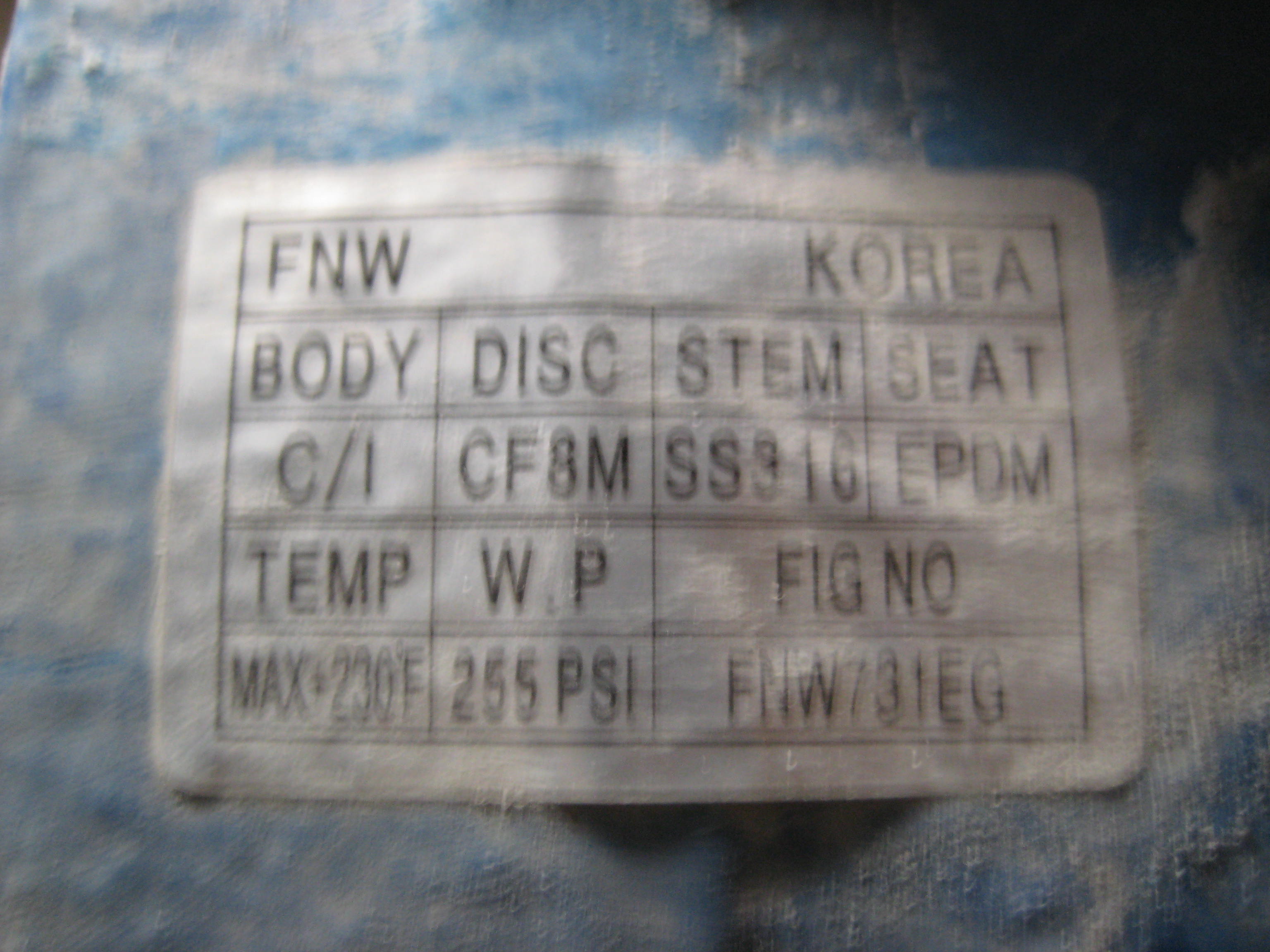 Unused Butterfly Valve 203.2 mm (8 in) Carbon Steel For Sale - IPP# 214864
